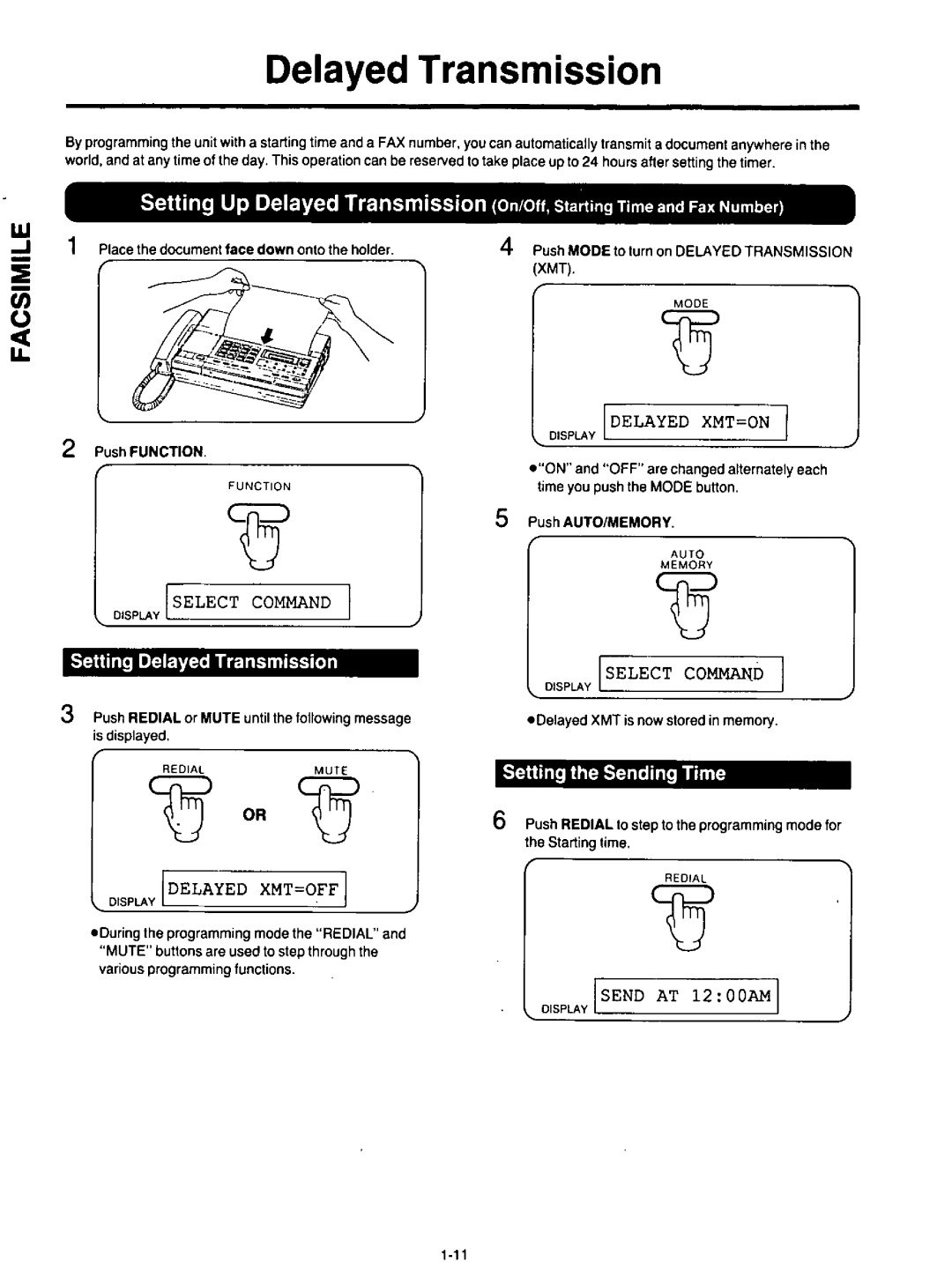 Panasonic KXF120 manual 