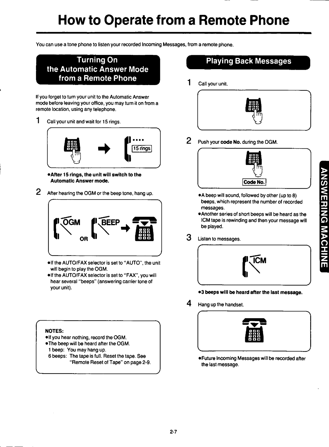 Panasonic KXF120 manual 