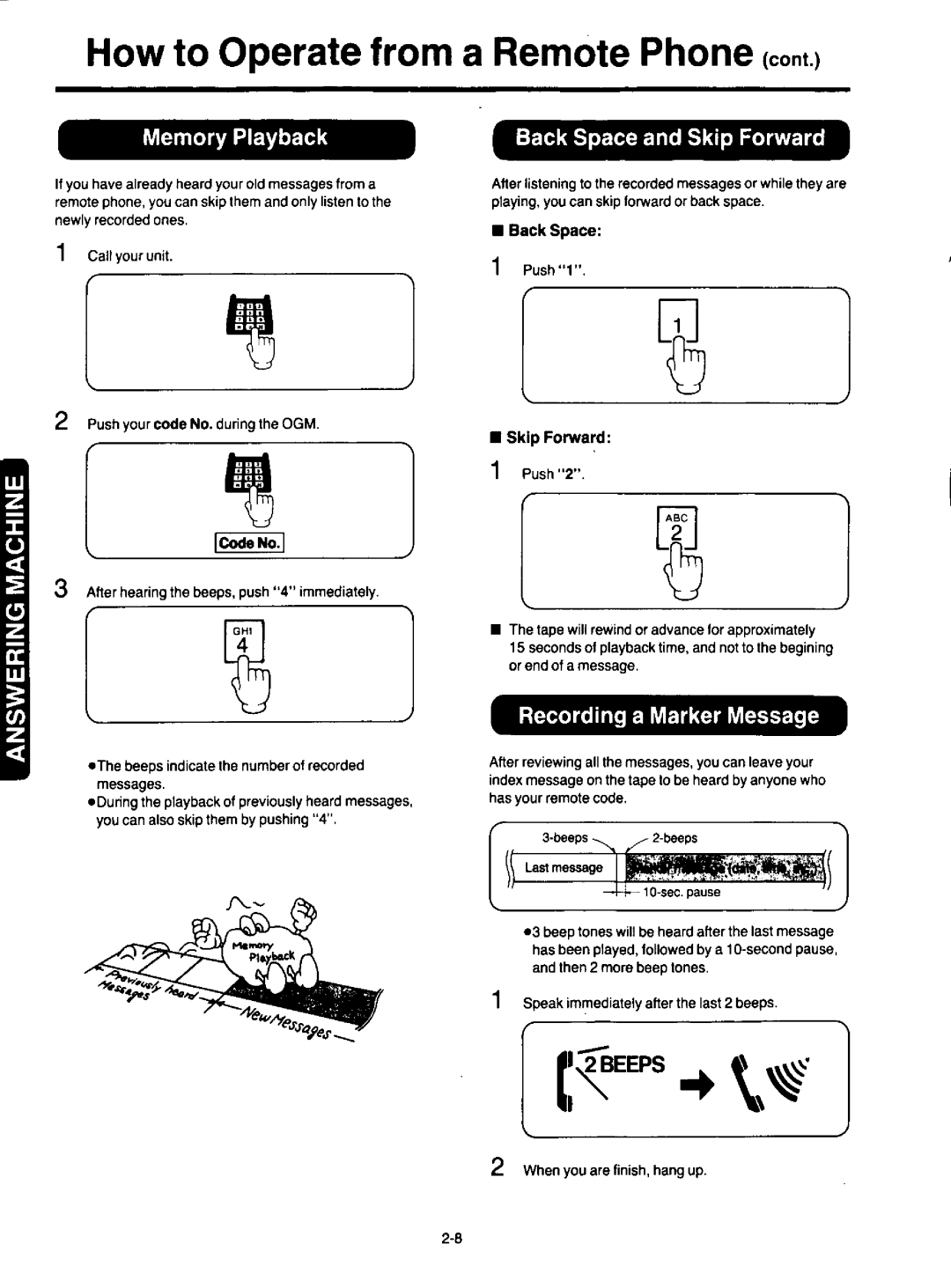 Panasonic KXF120 manual 