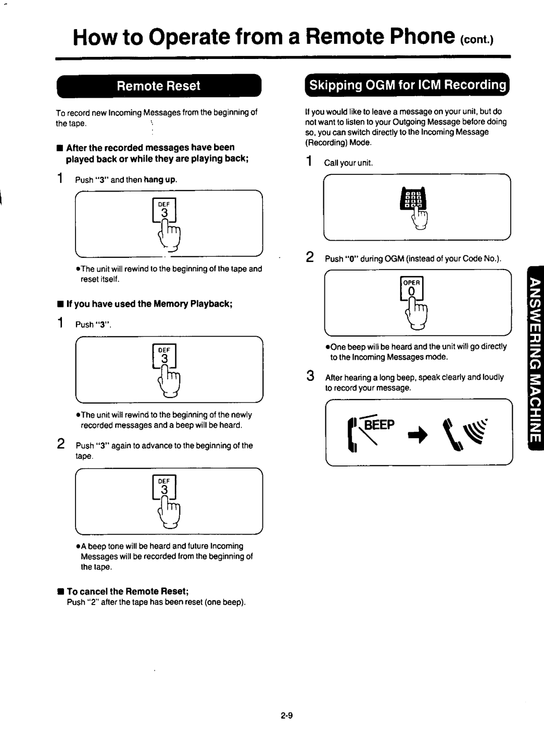 Panasonic KXF120 manual 