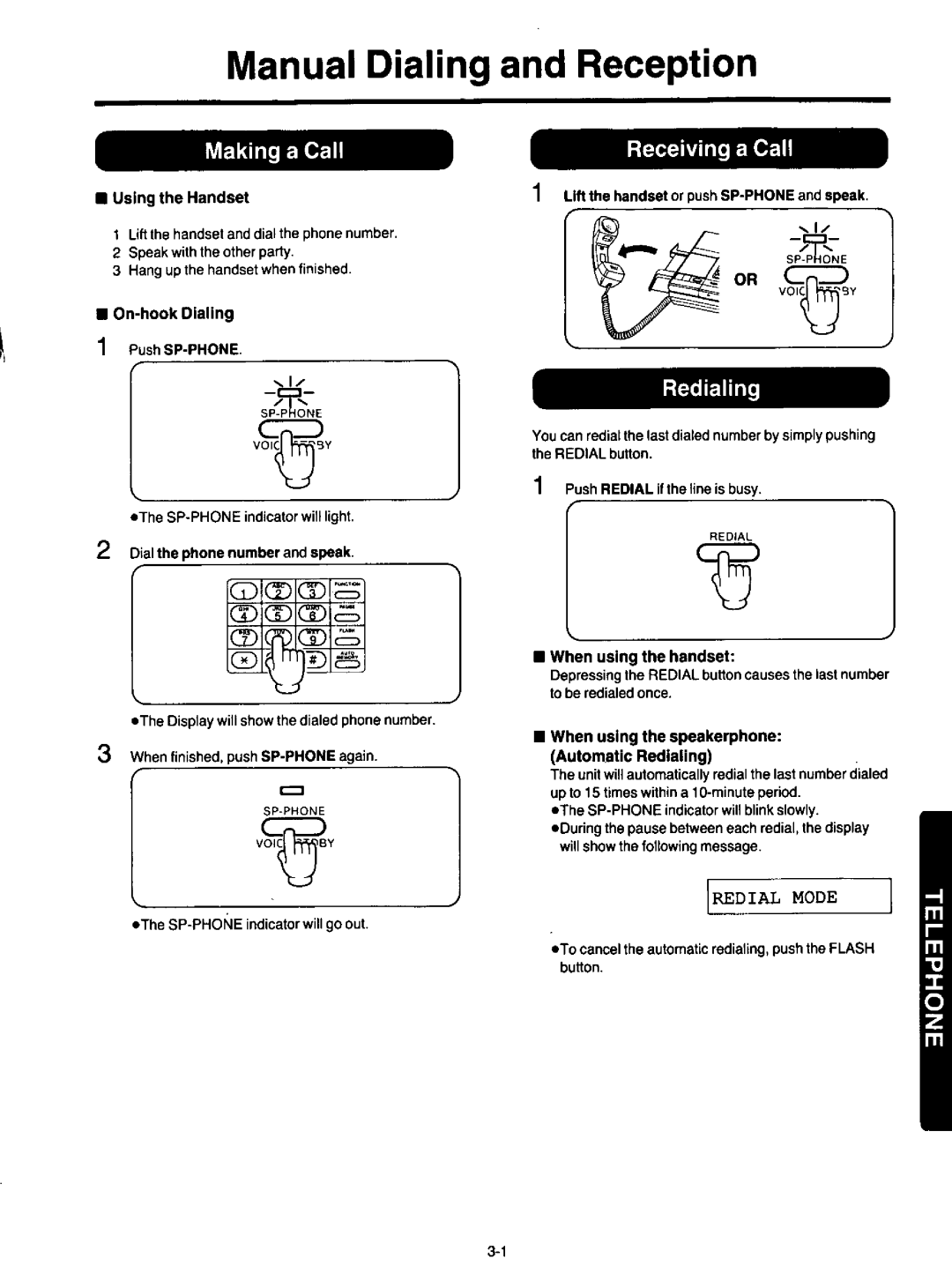 Panasonic KXF120 manual 