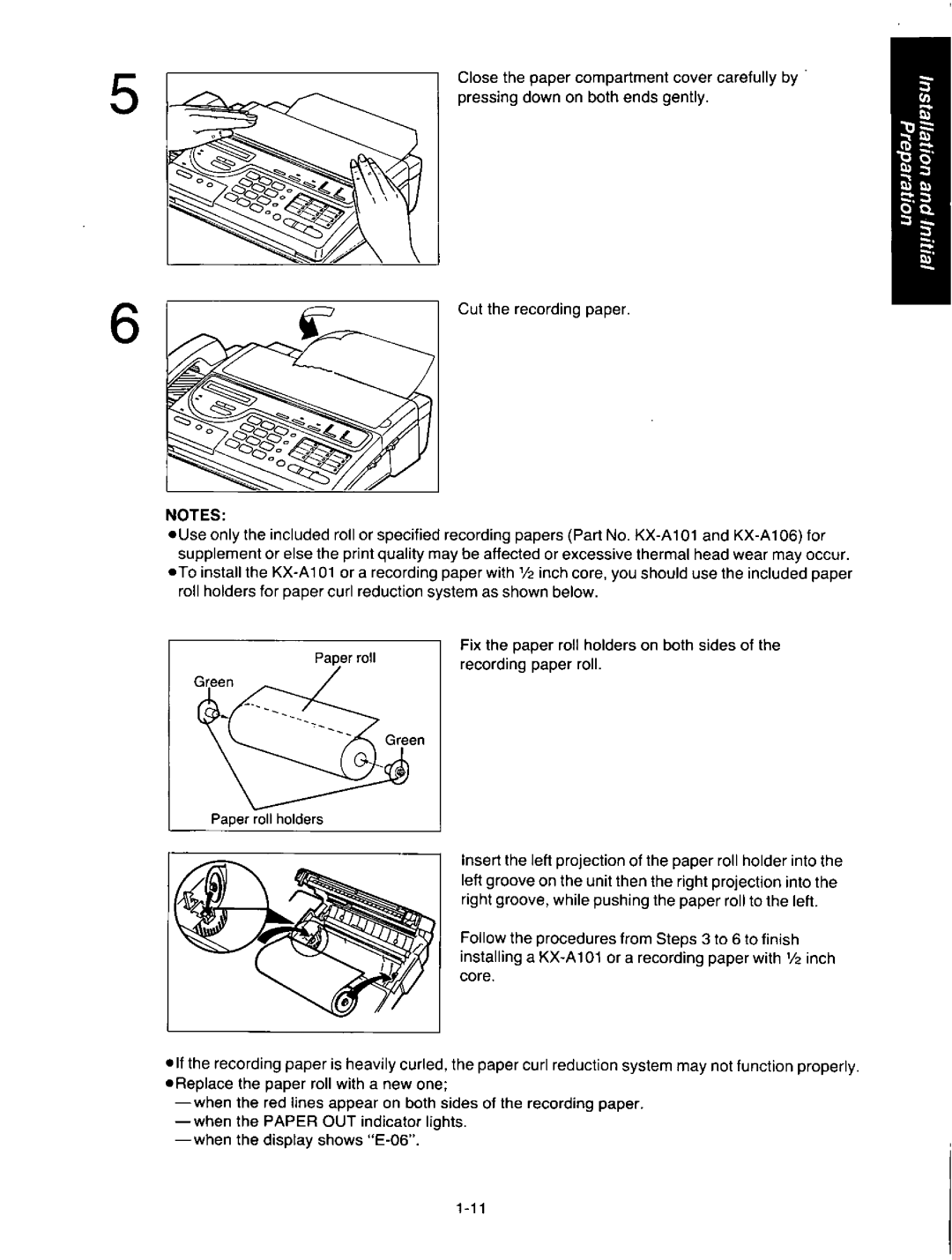 Panasonic KXF150 manual 