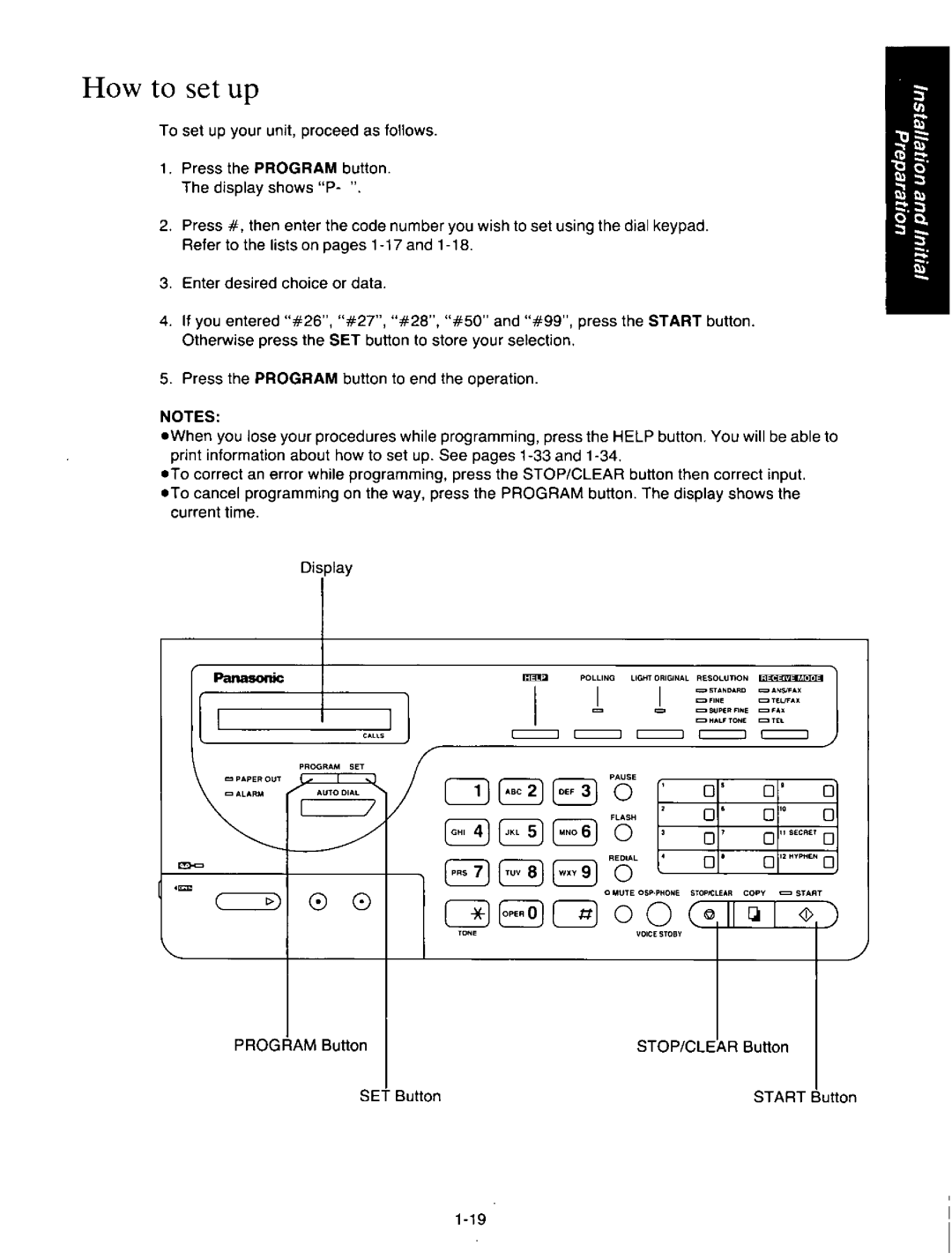 Panasonic KXF150 manual 