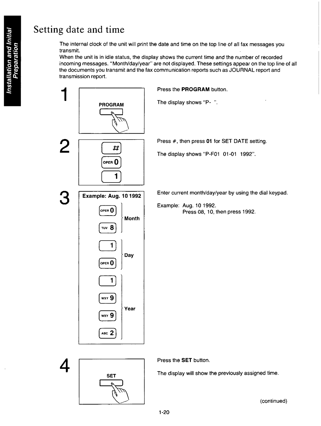 Panasonic KXF150 manual 