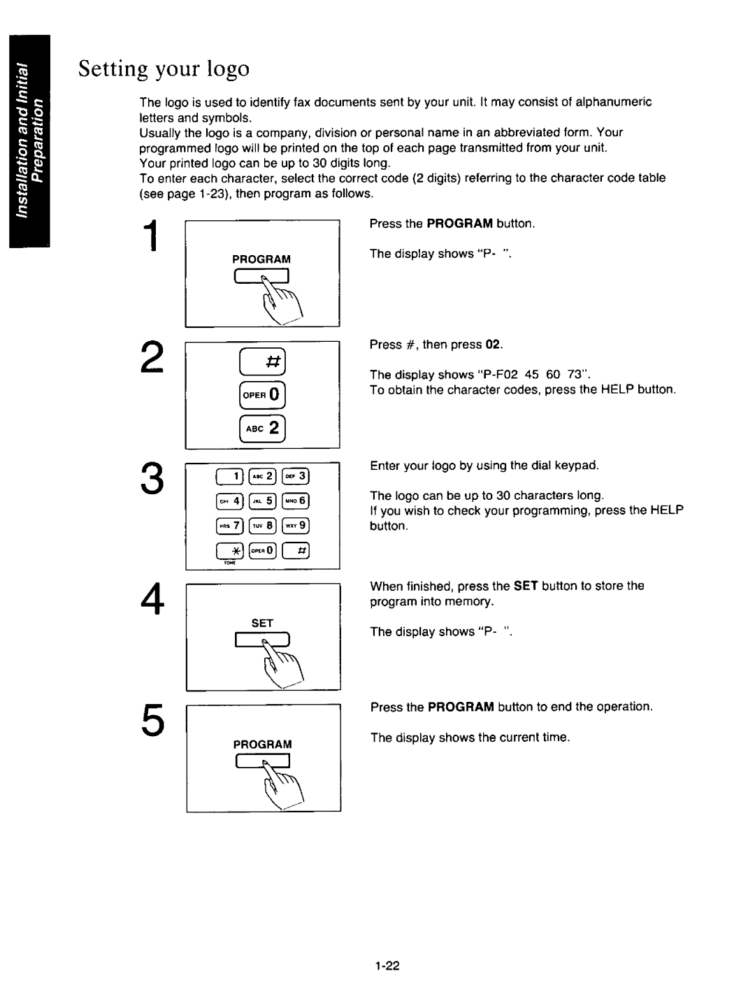 Panasonic KXF150 manual 