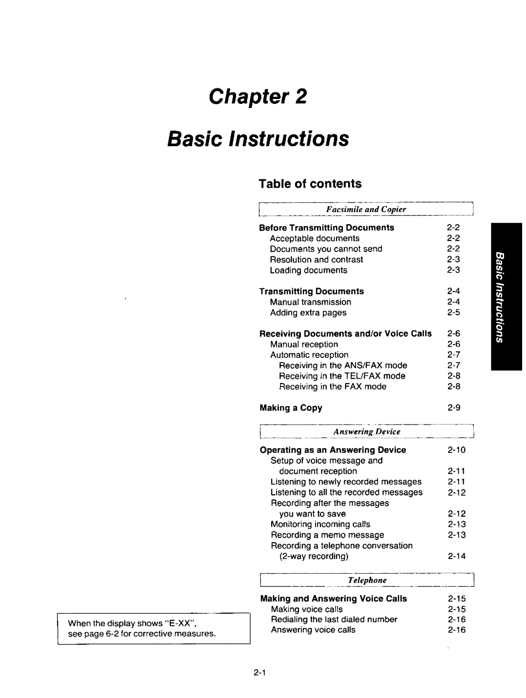 Panasonic KXF150 manual 