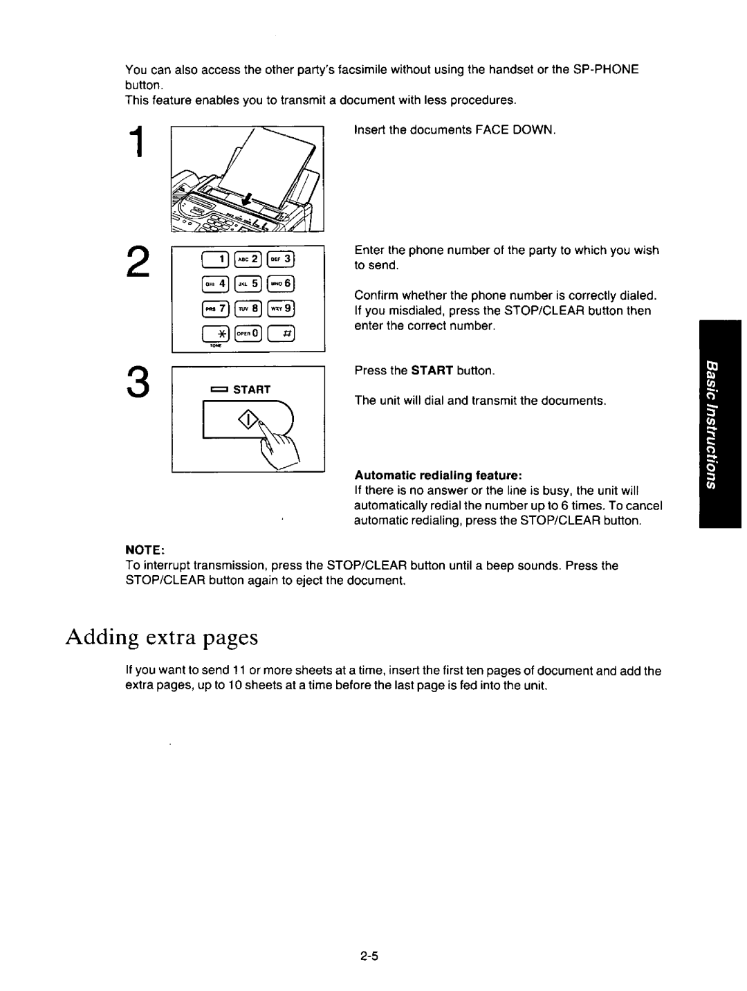 Panasonic KXF150 manual 