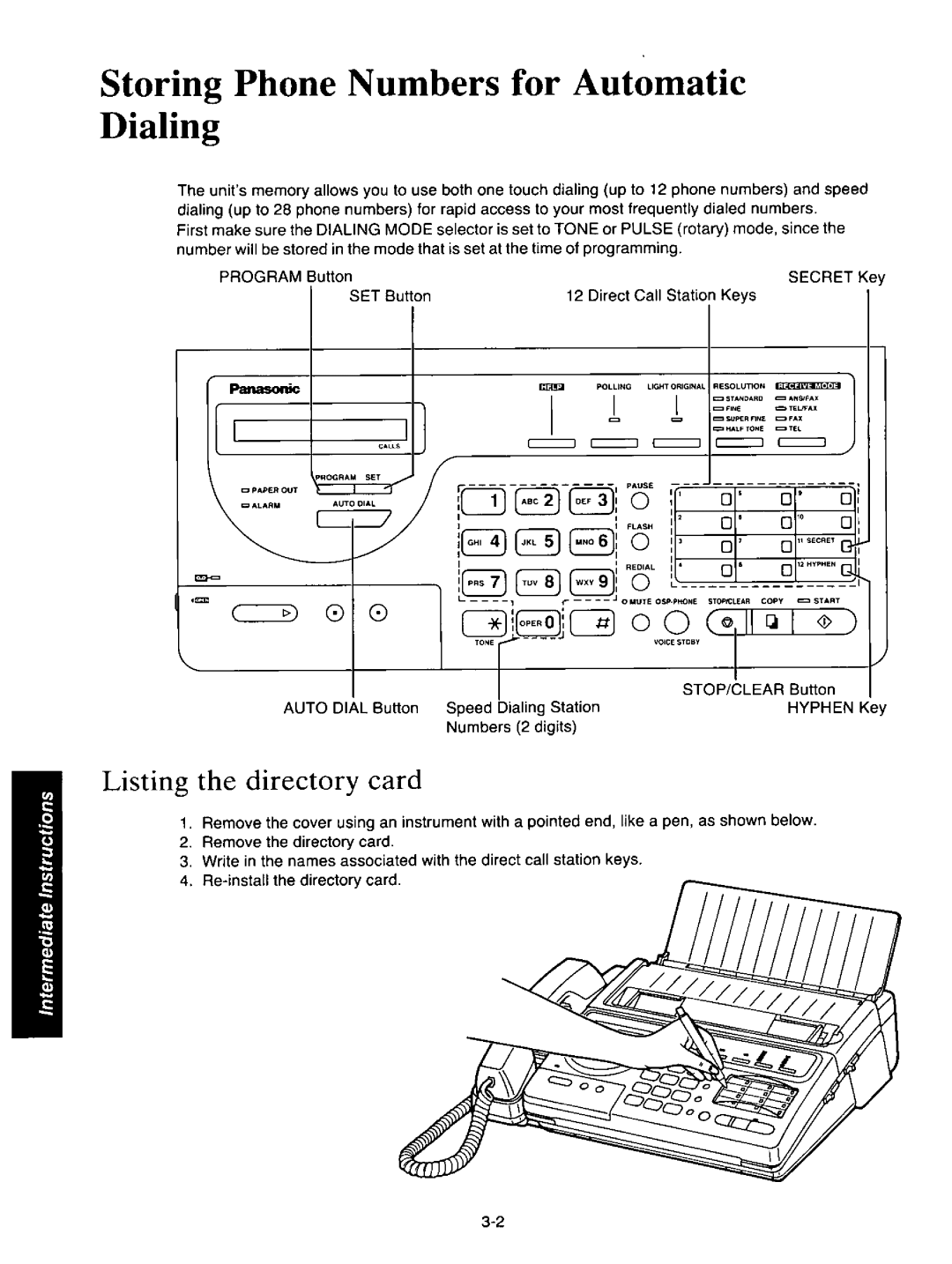 Panasonic KXF150 manual 