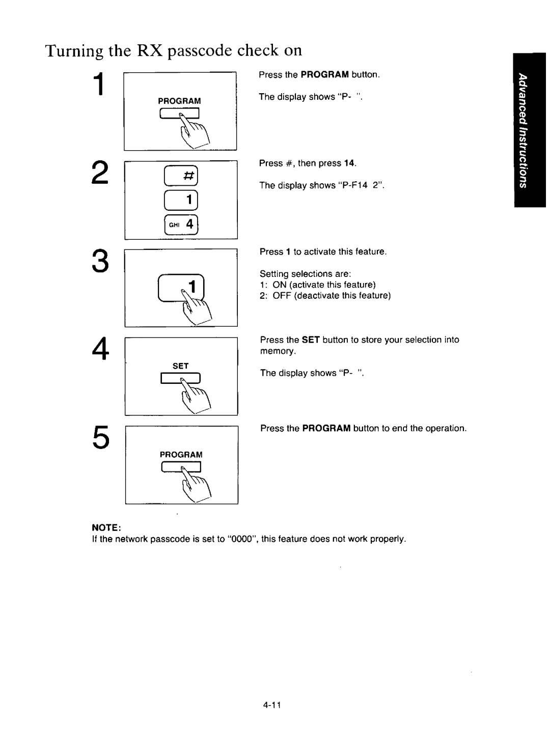 Panasonic KXF150 manual 