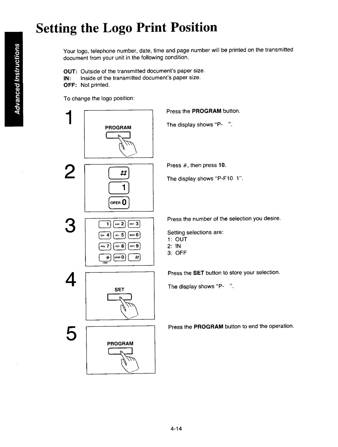 Panasonic KXF150 manual 