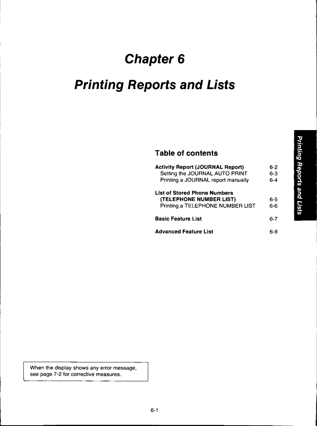 Panasonic KX-F280C, KXF280 manual 