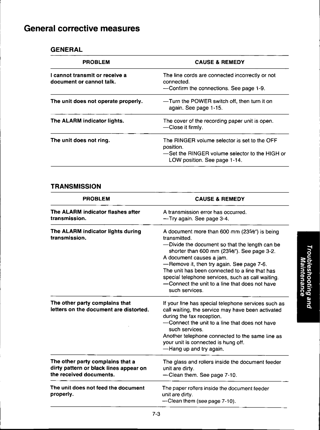 Panasonic KX-F280C, KXF280 manual 