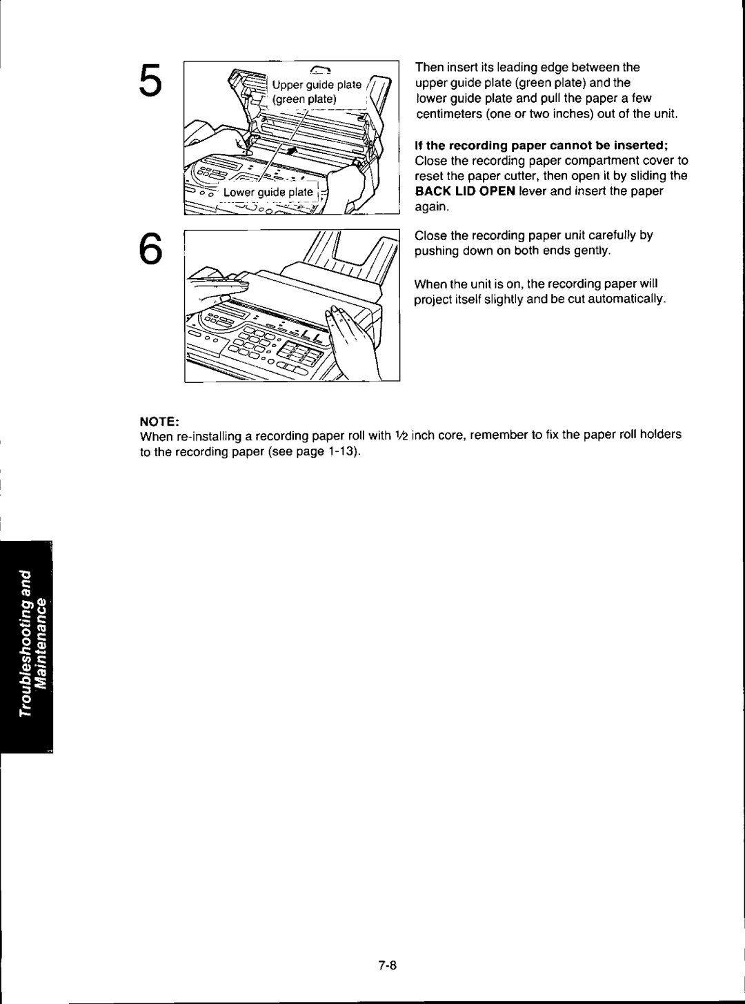 Panasonic KXF280, KX-F280C manual 