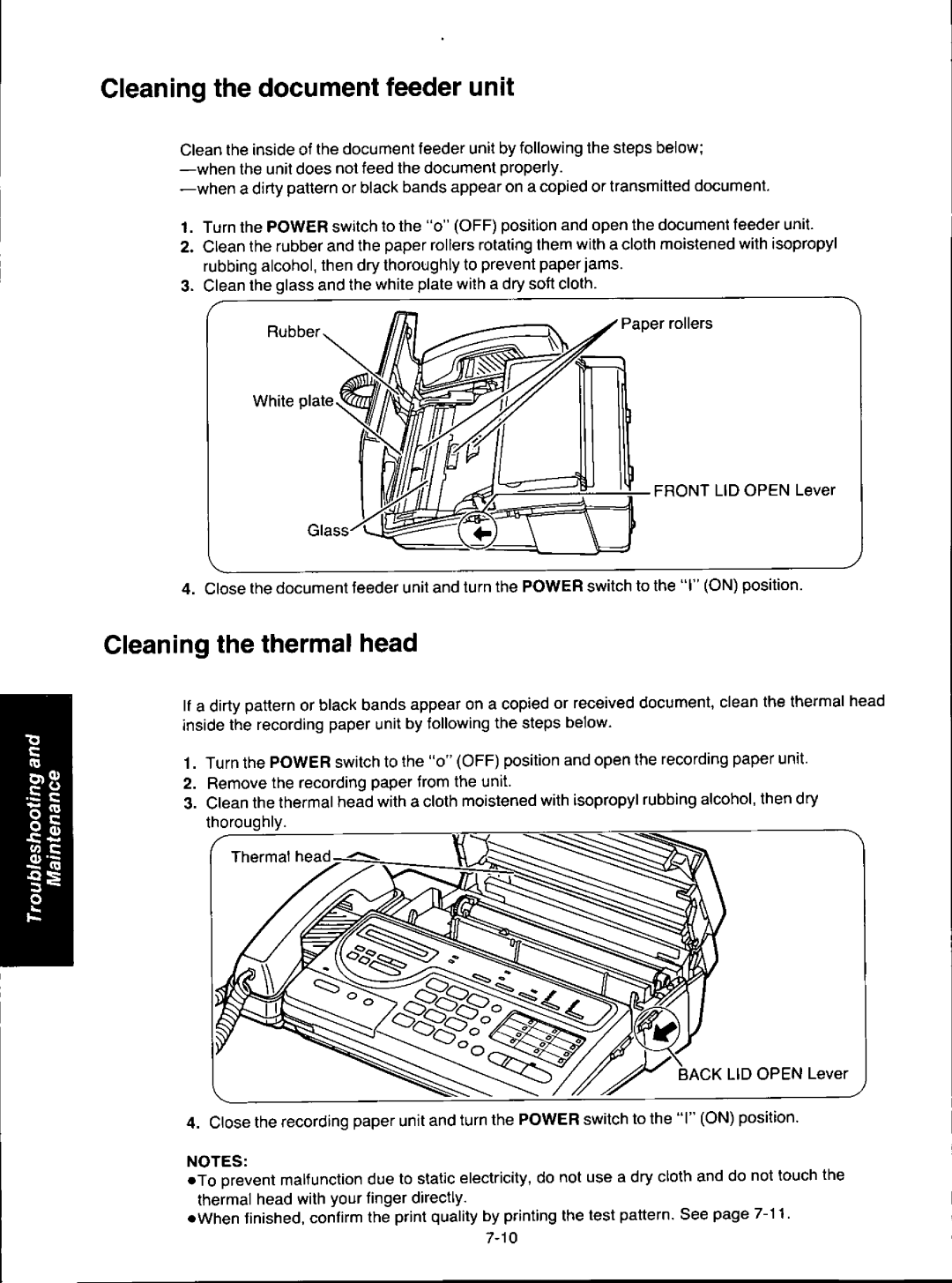 Panasonic KXF280, KX-F280C manual 