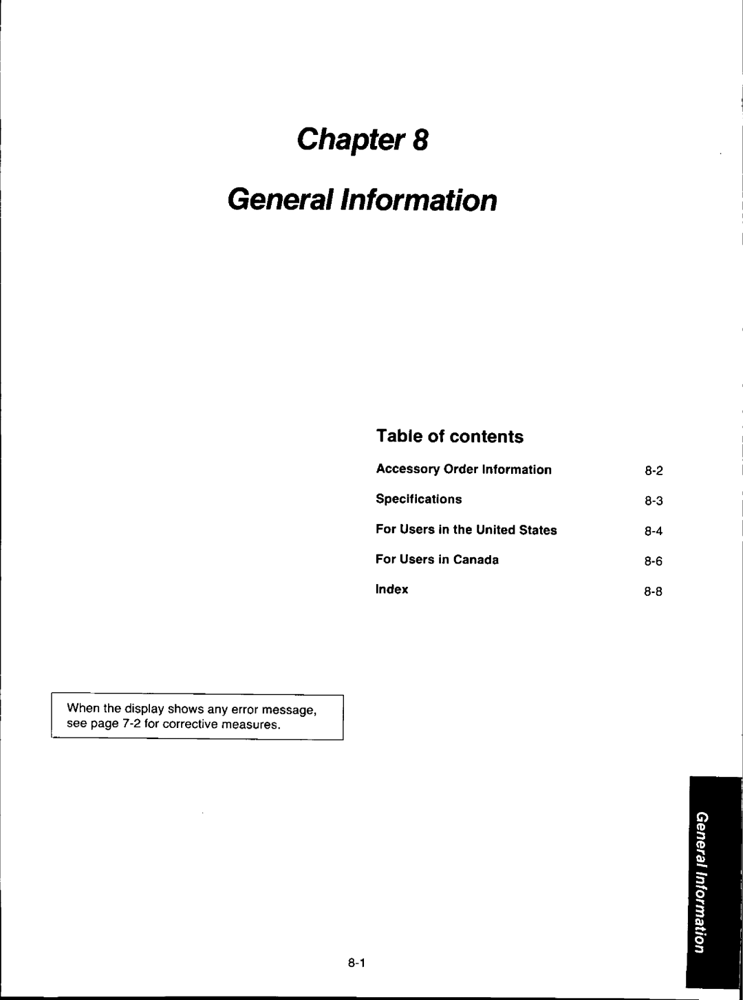 Panasonic KX-F280C, KXF280 manual 