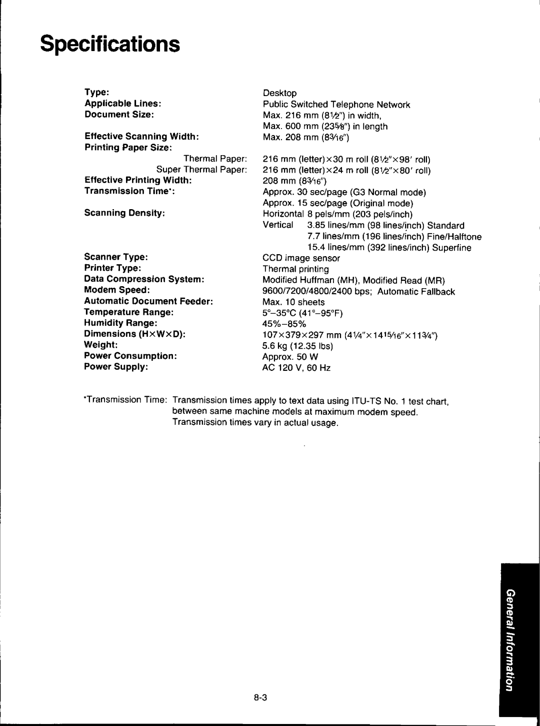 Panasonic KX-F280C, KXF280 manual 