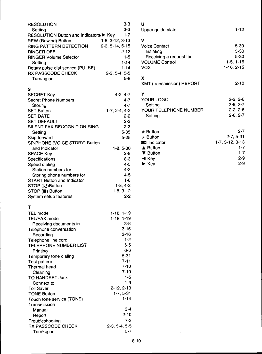 Panasonic KXF280, KX-F280C manual 