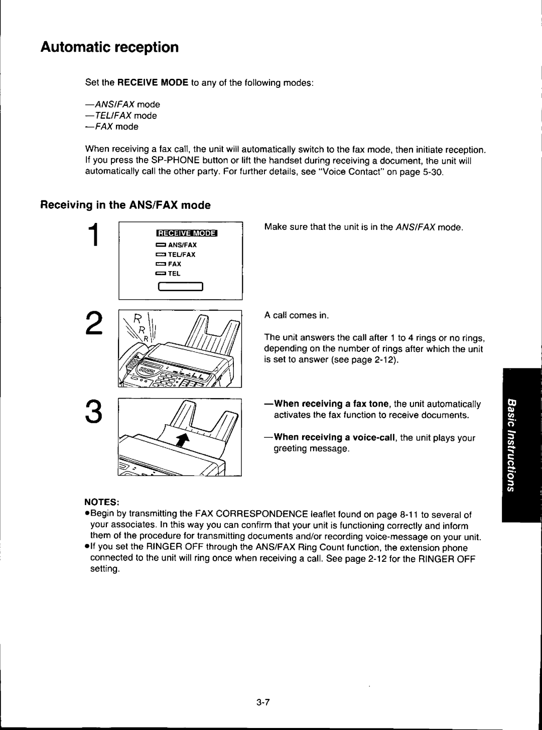 Panasonic KX-F280C, KXF280 manual 