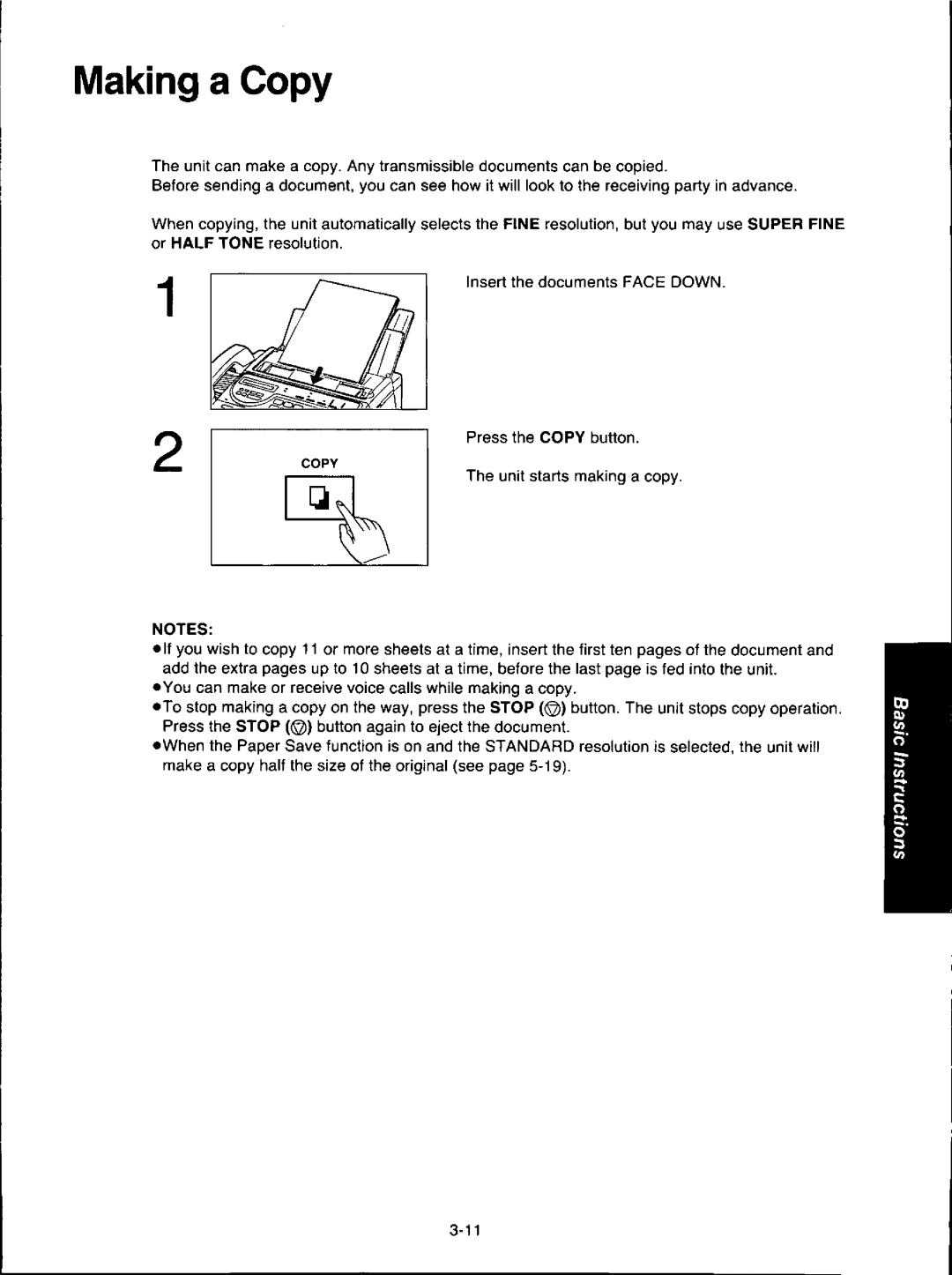 Panasonic KX-F280C, KXF280 manual 