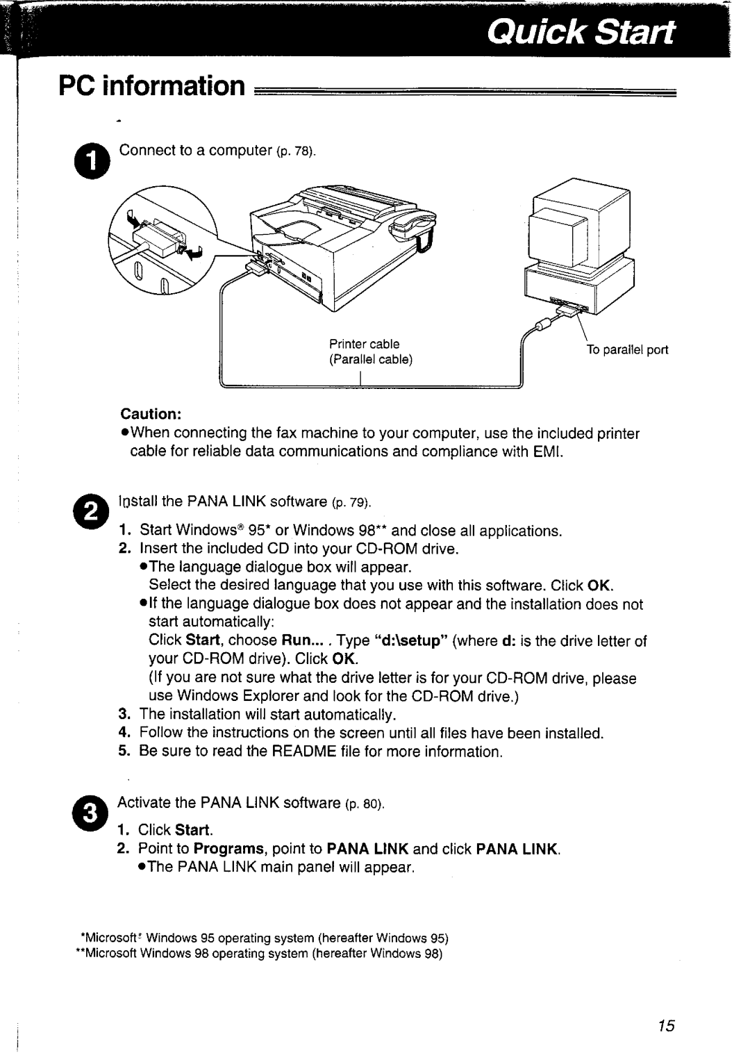 Panasonic KXFLM600AL, KXFLM600NZ manual 