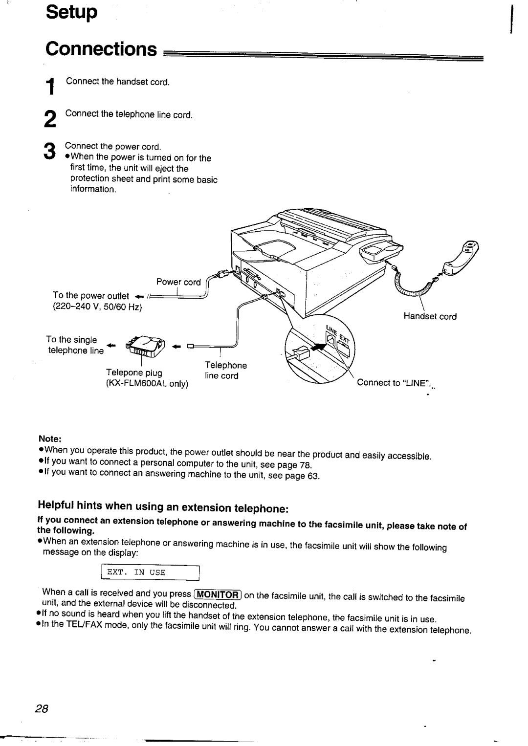 Panasonic KXFLM600NZ, KXFLM600AL manual 