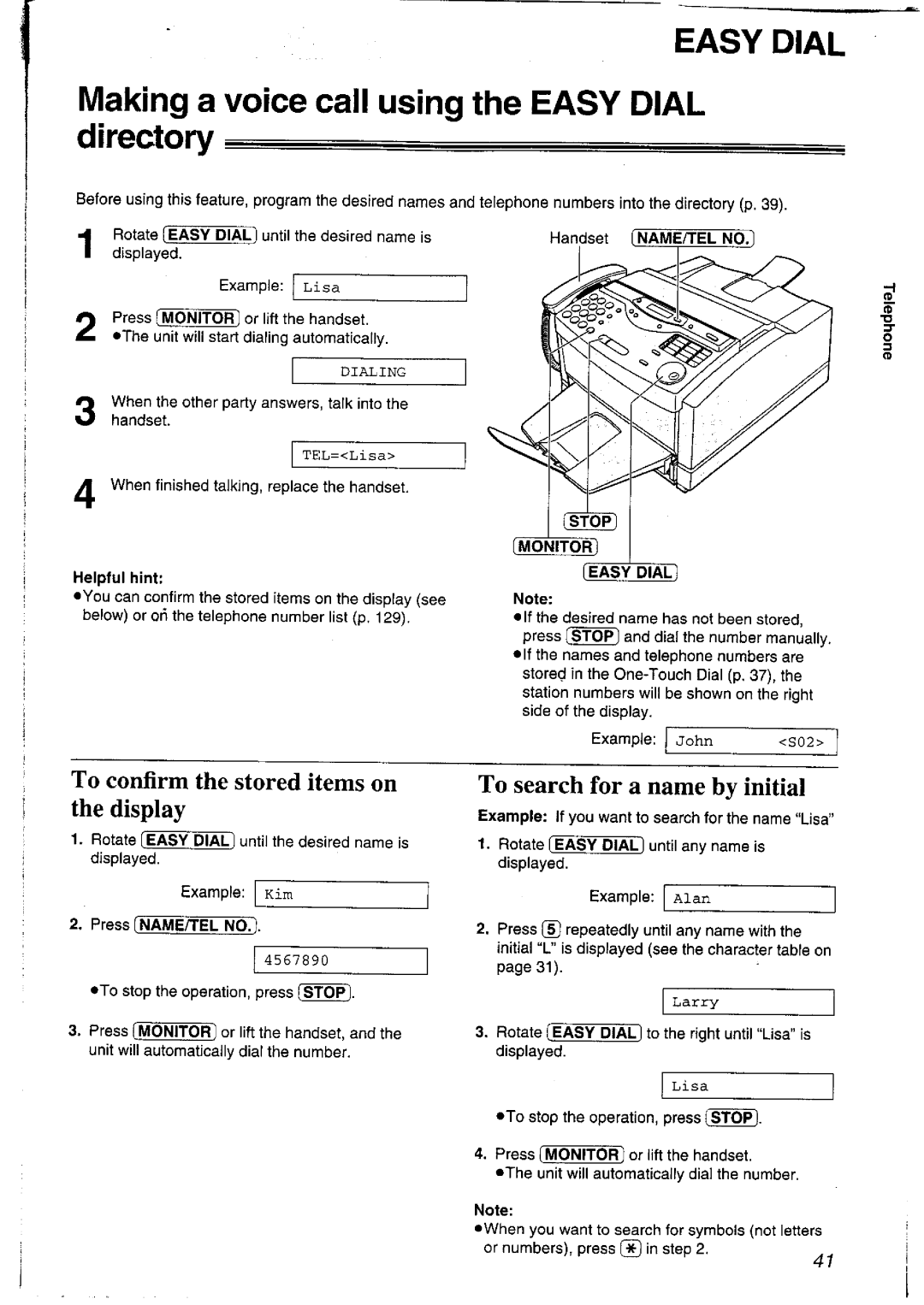 Panasonic KXFLM600AL, KXFLM600NZ manual 