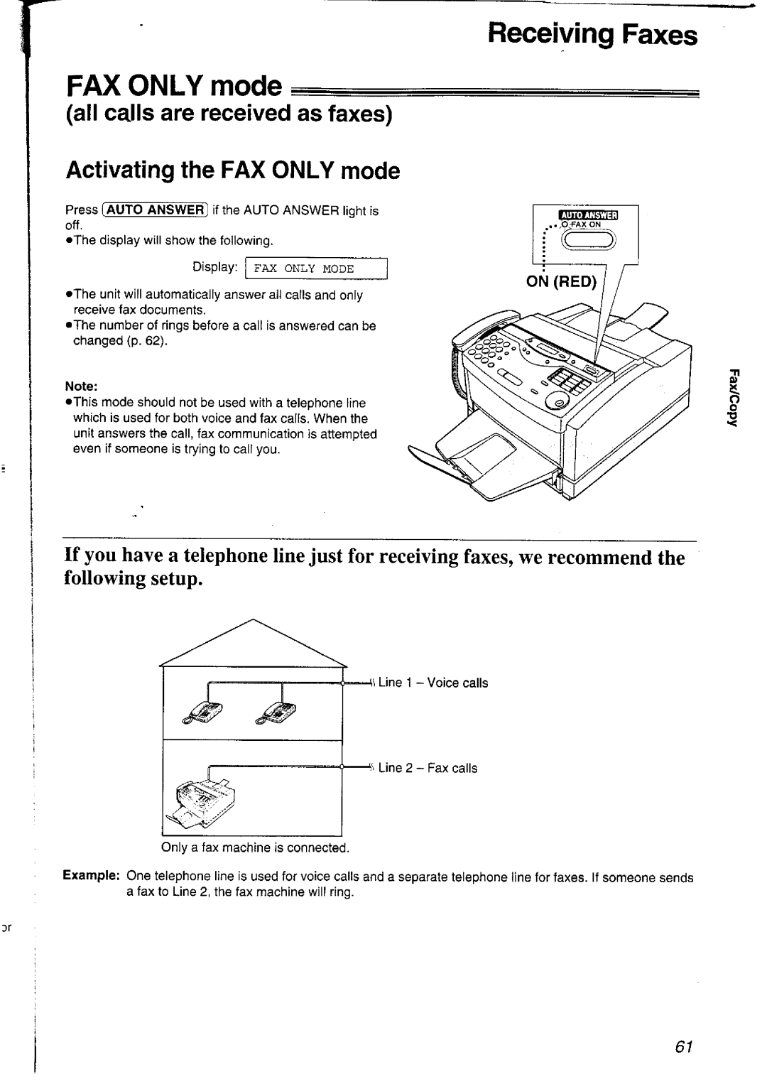 Panasonic KXFLM600AL, KXFLM600NZ manual 