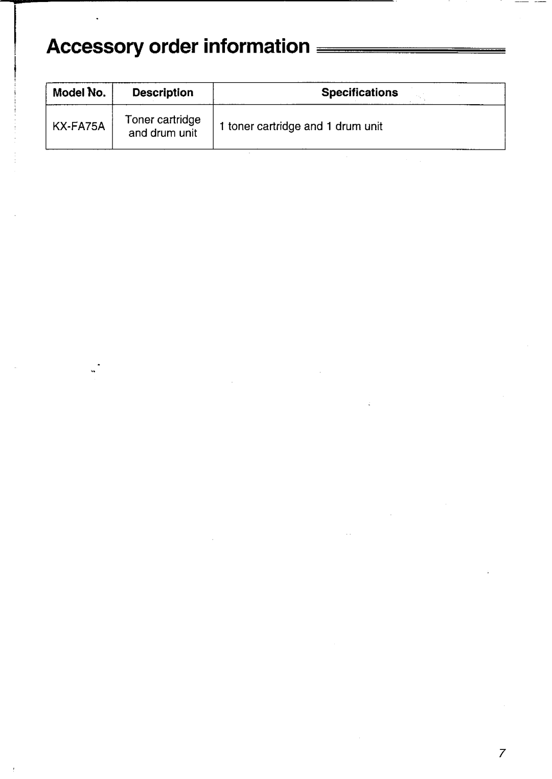 Panasonic KXFLM600AL, KXFLM600NZ manual 