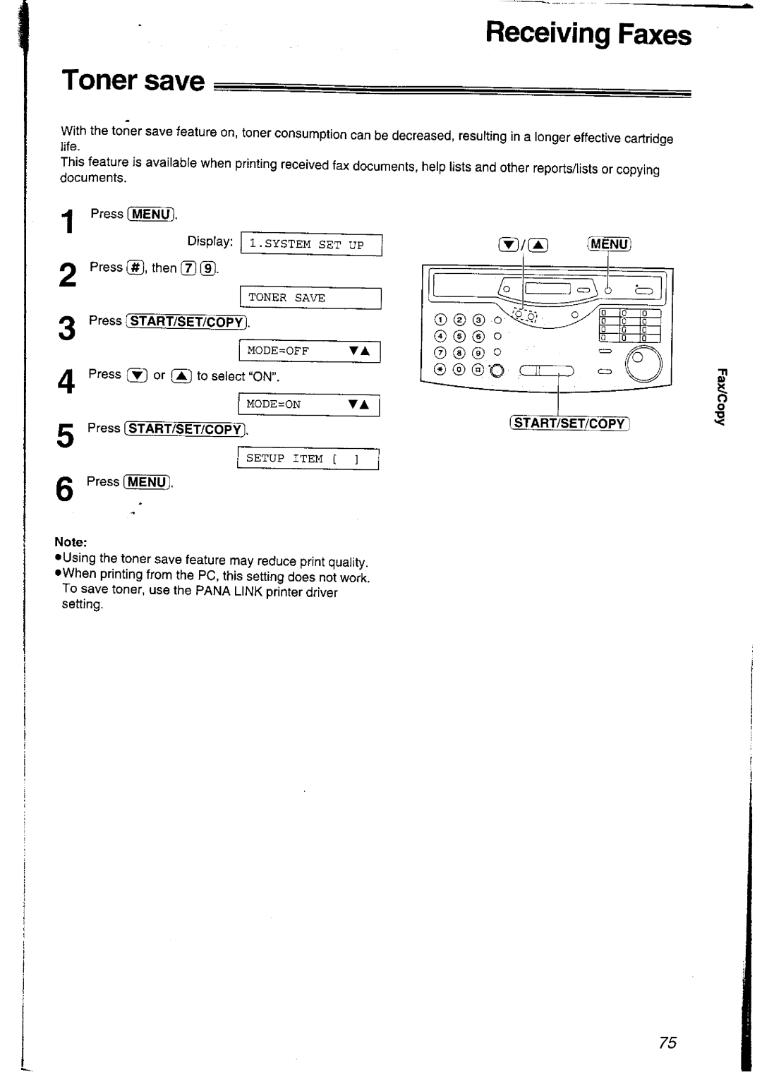 Panasonic KXFLM600AL, KXFLM600NZ manual 