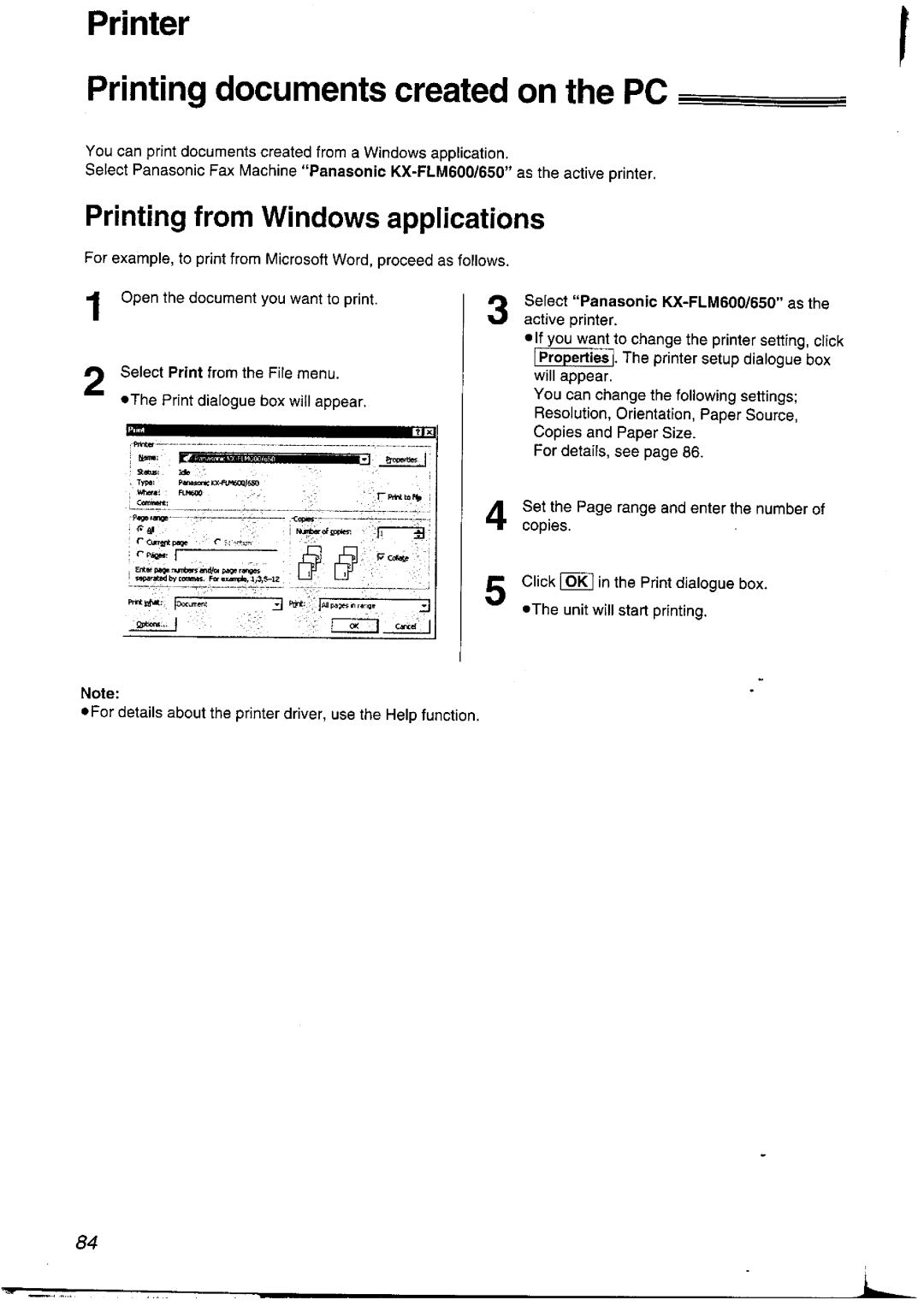 Panasonic KXFLM600NZ, KXFLM600AL manual 