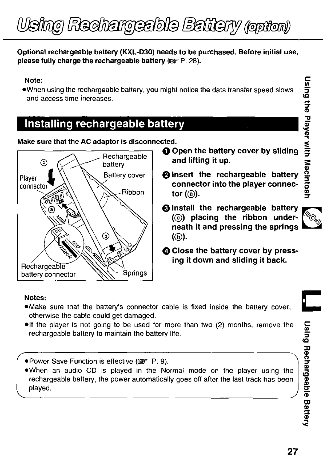 Panasonic KXL-783M manual 