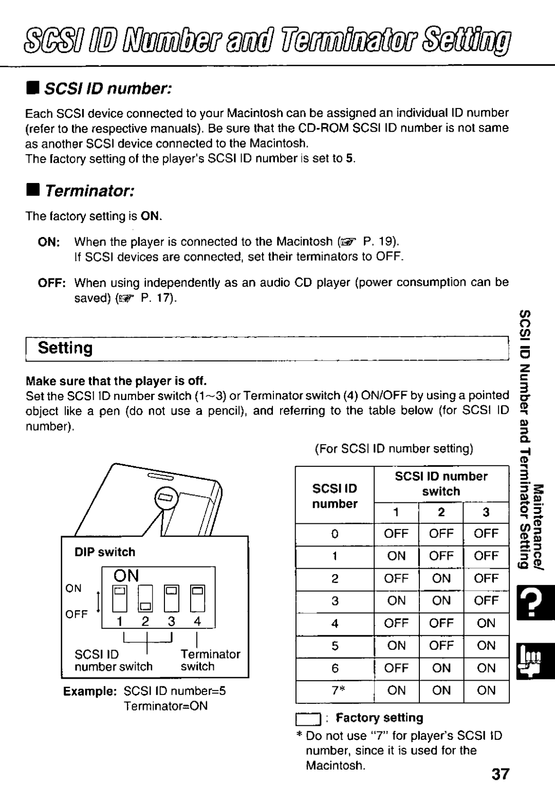 Panasonic KXL-783M manual 