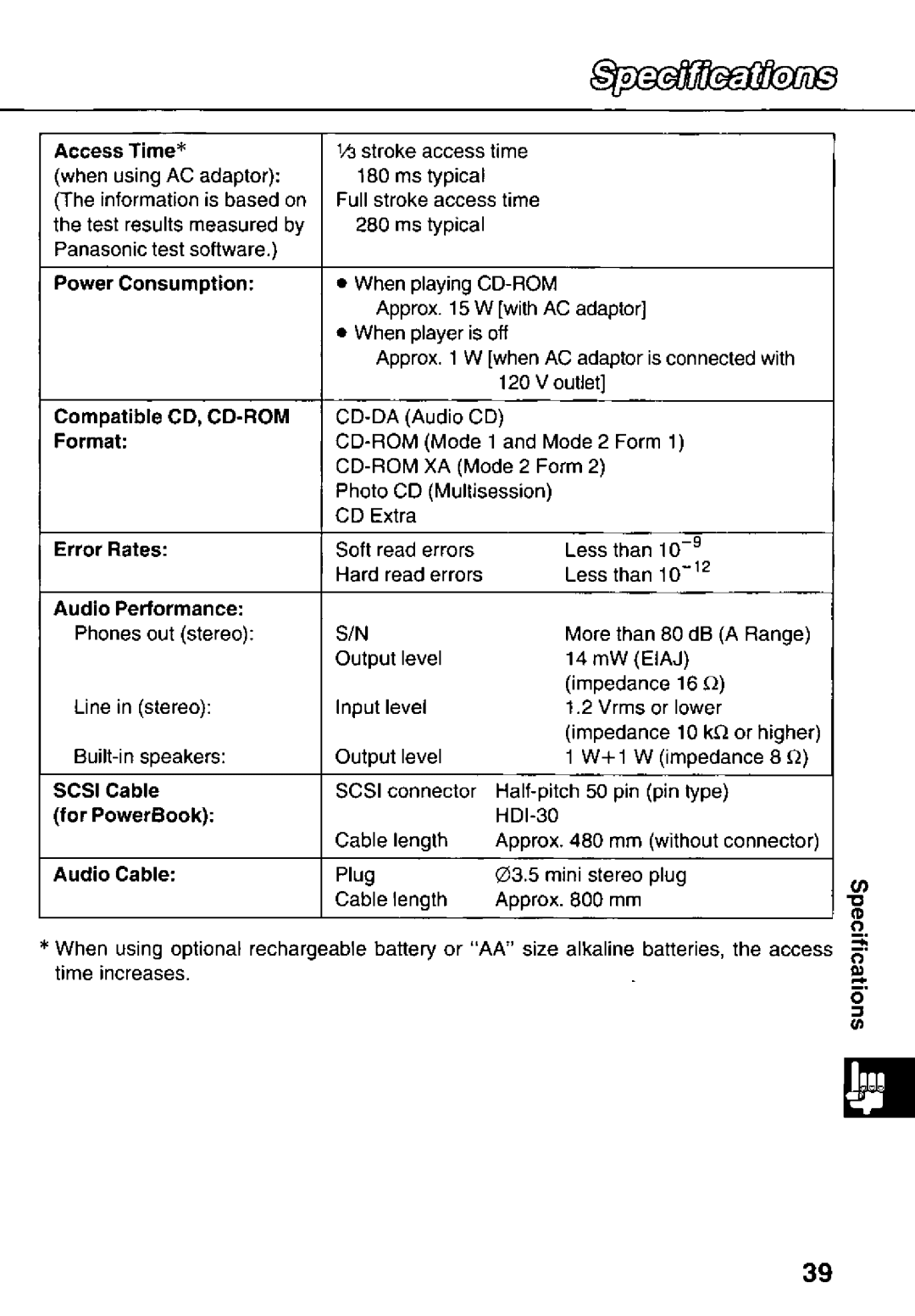 Panasonic KXL-783M manual 