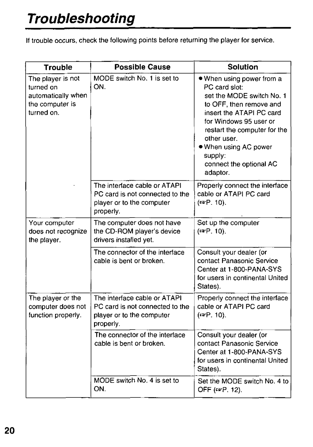 Panasonic KXL-807A manual 