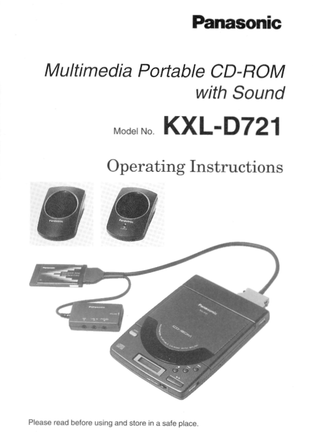 Panasonic KXL-D721 manual 