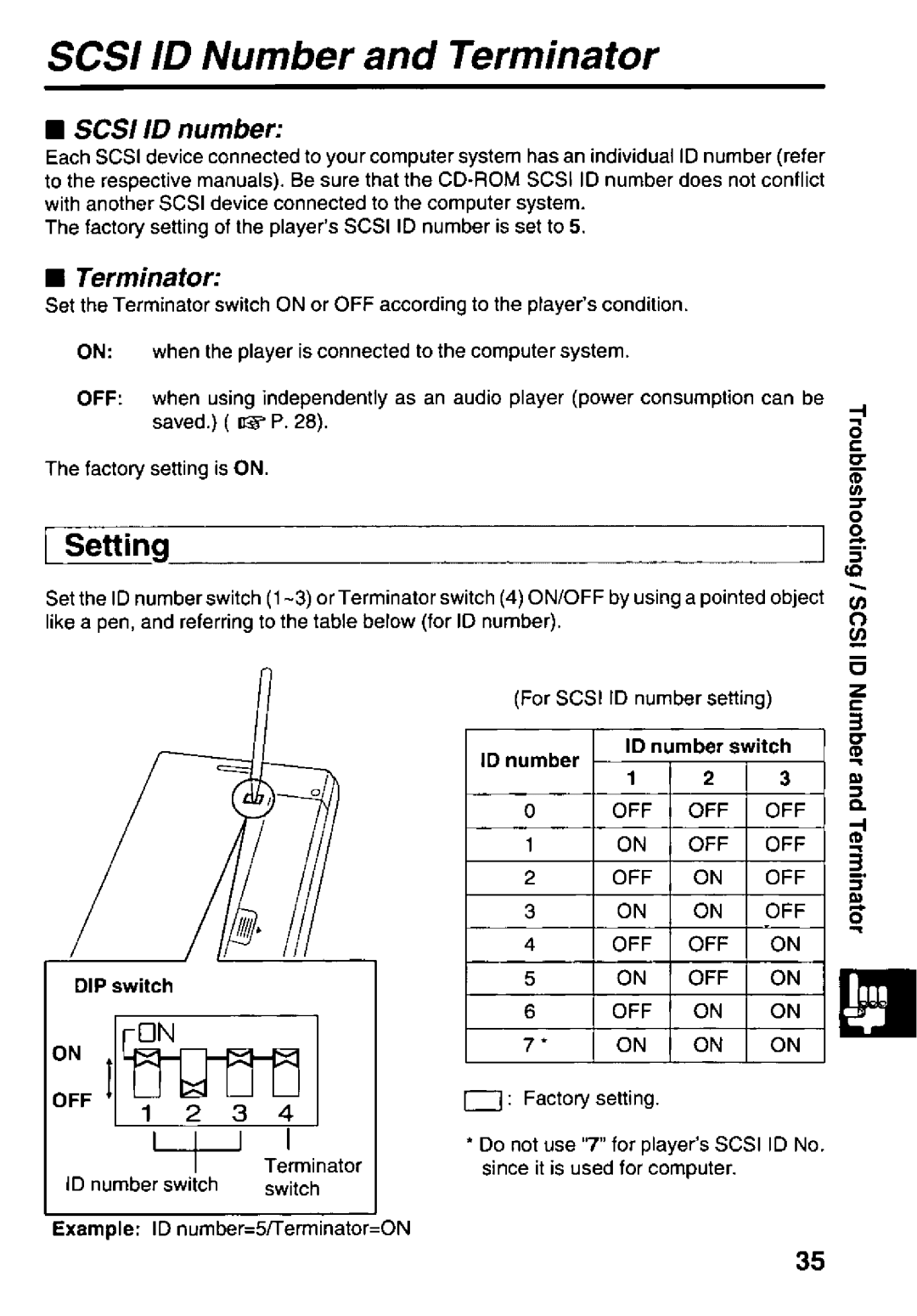 Panasonic KXL-D742 manual 