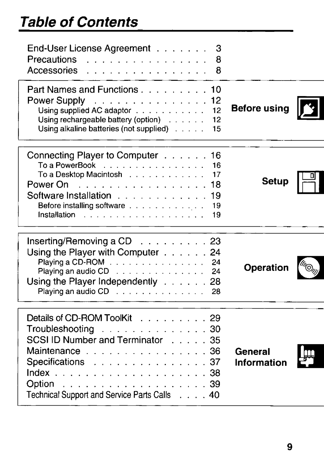 Panasonic KXL-D742 manual 