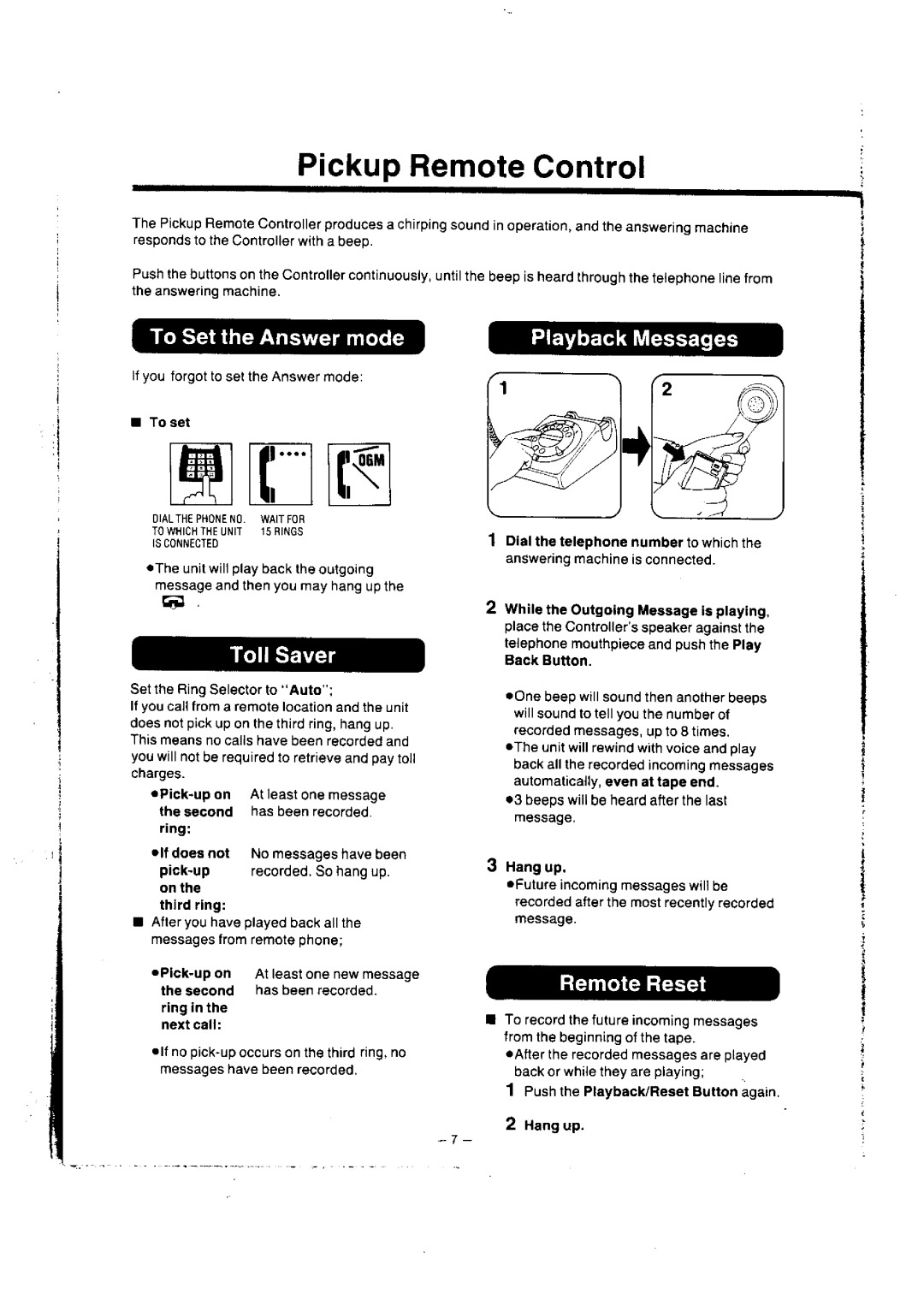 Panasonic KXT1418 manual 