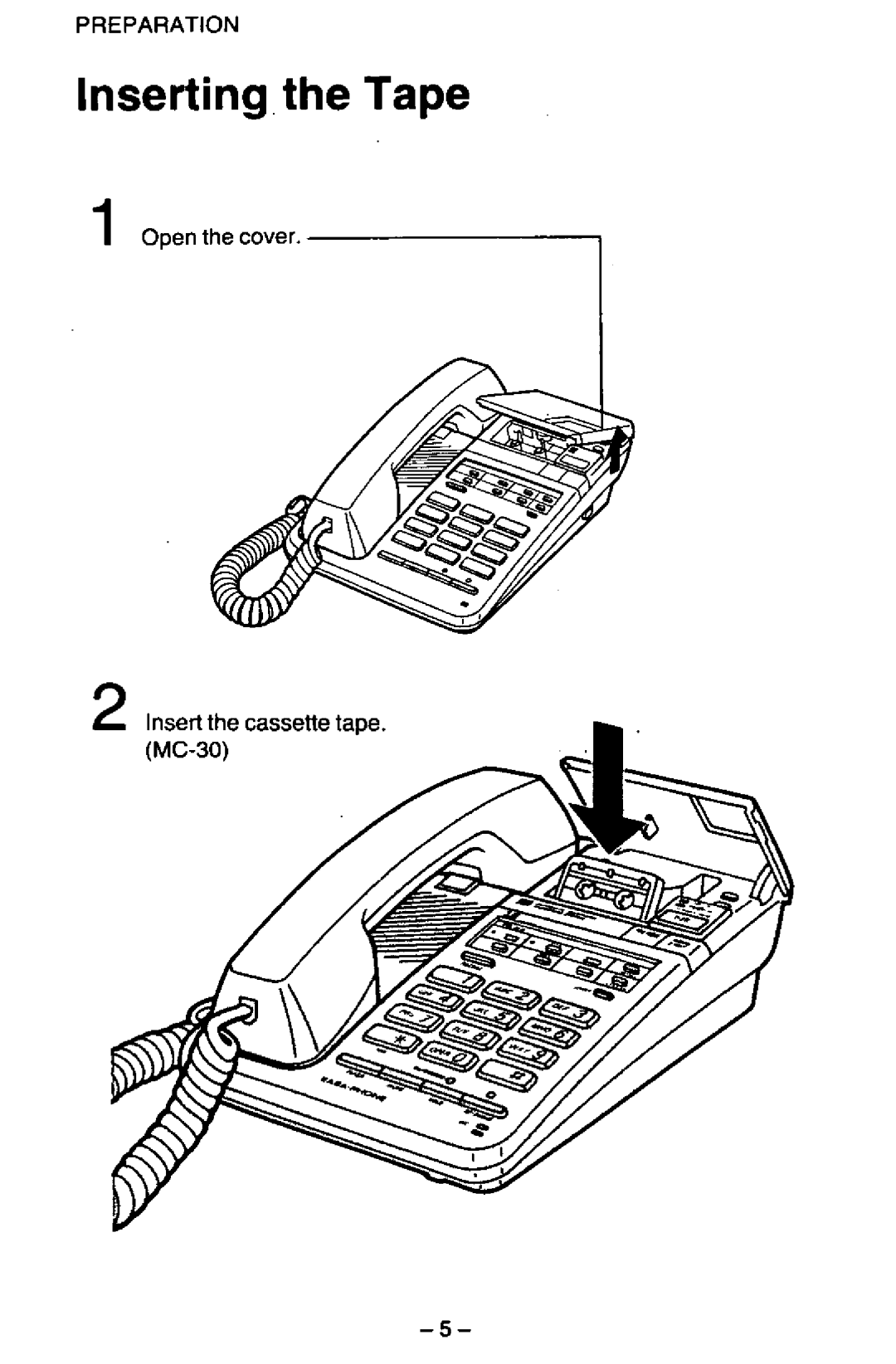 Panasonic KXT2395, KX-T2395D-W manual 