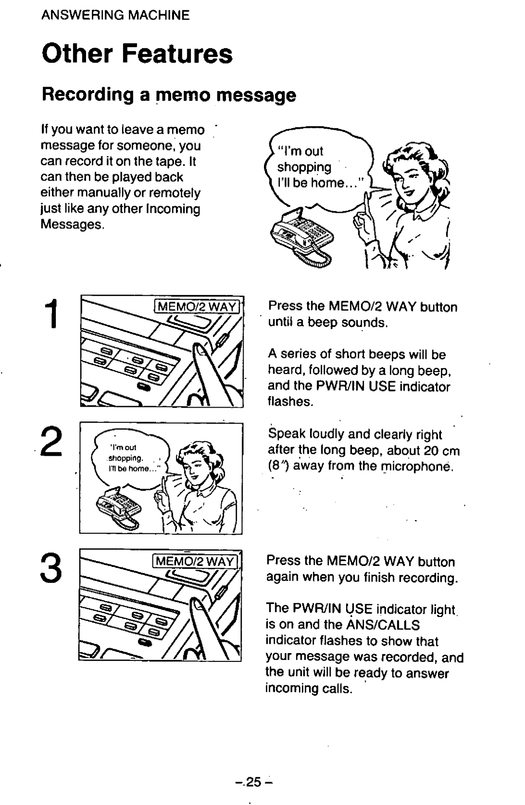 Panasonic KXT2395, KX-T2395D-W manual 