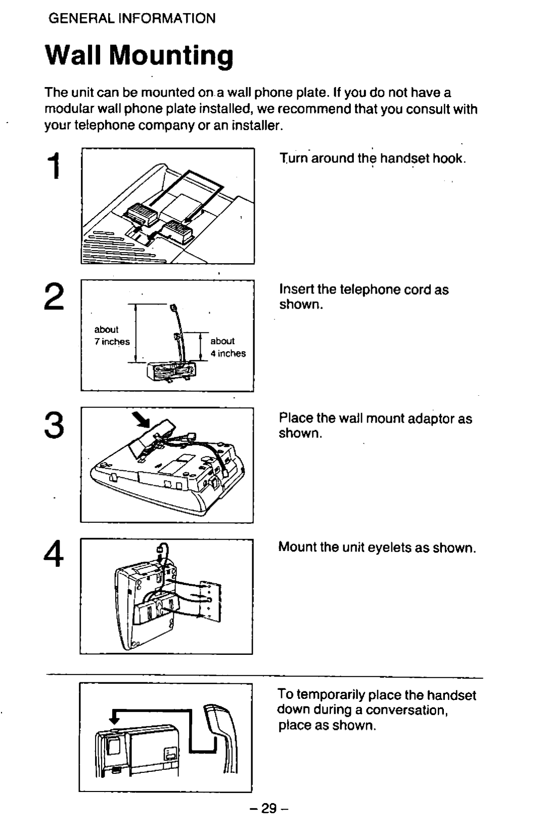 Panasonic KXT2395, KX-T2395D-W manual 