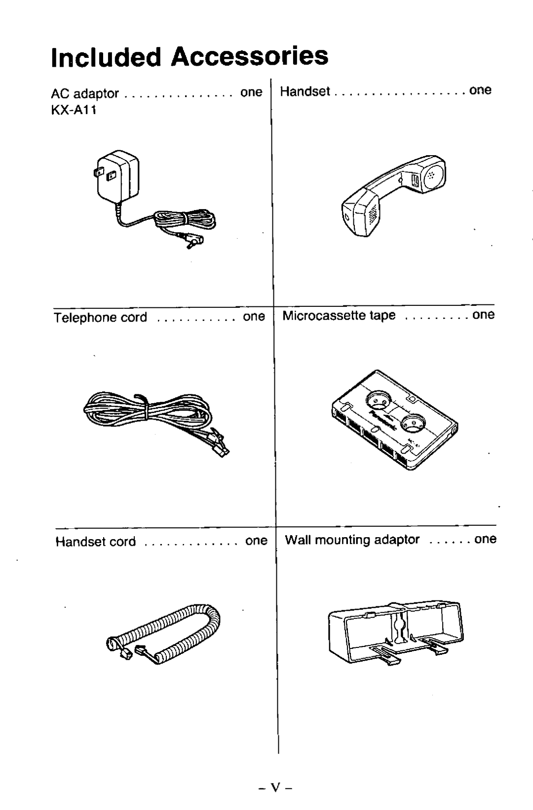 Panasonic KXT2395, KX-T2395D-W manual 