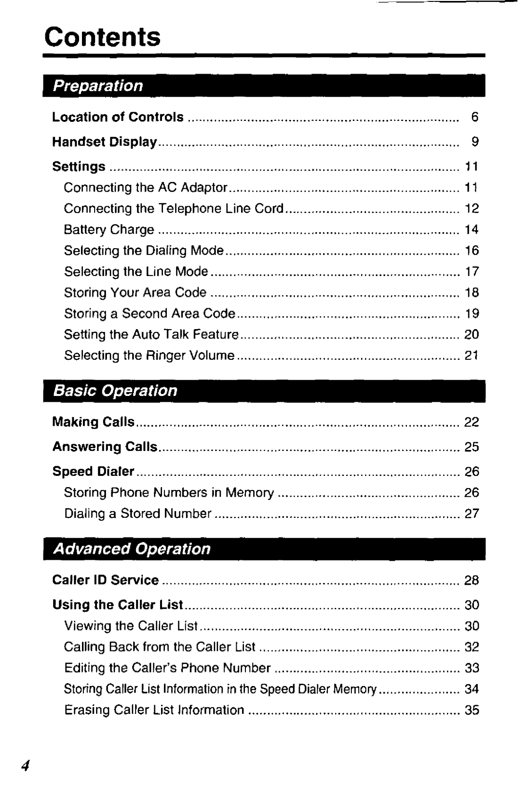 Panasonic KXTC1720B manual 