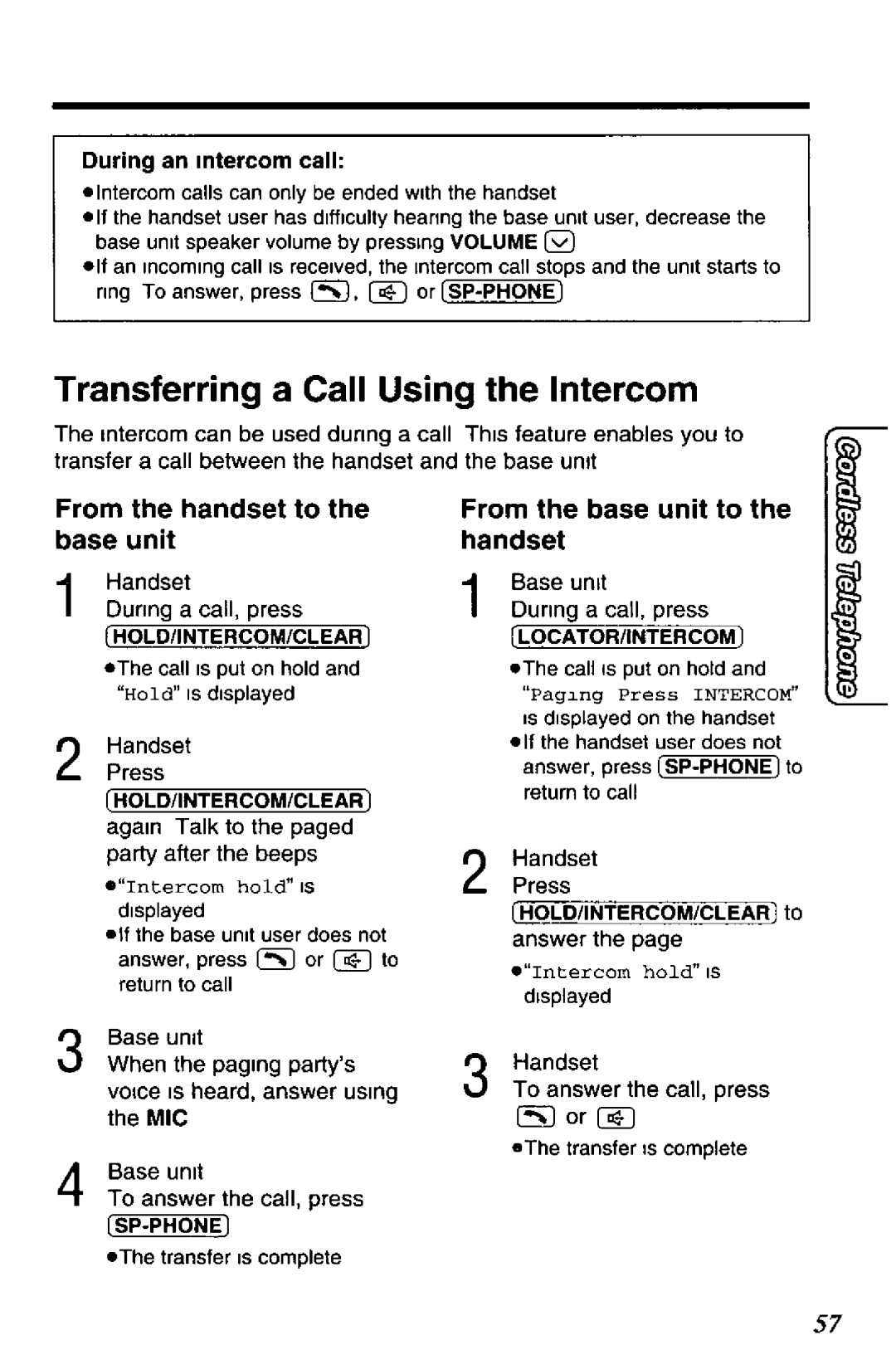 Panasonic KXTC1743F, KXTC1743PW, KXTC1743G, KX-TC1743W, KX-TC1743B manual 