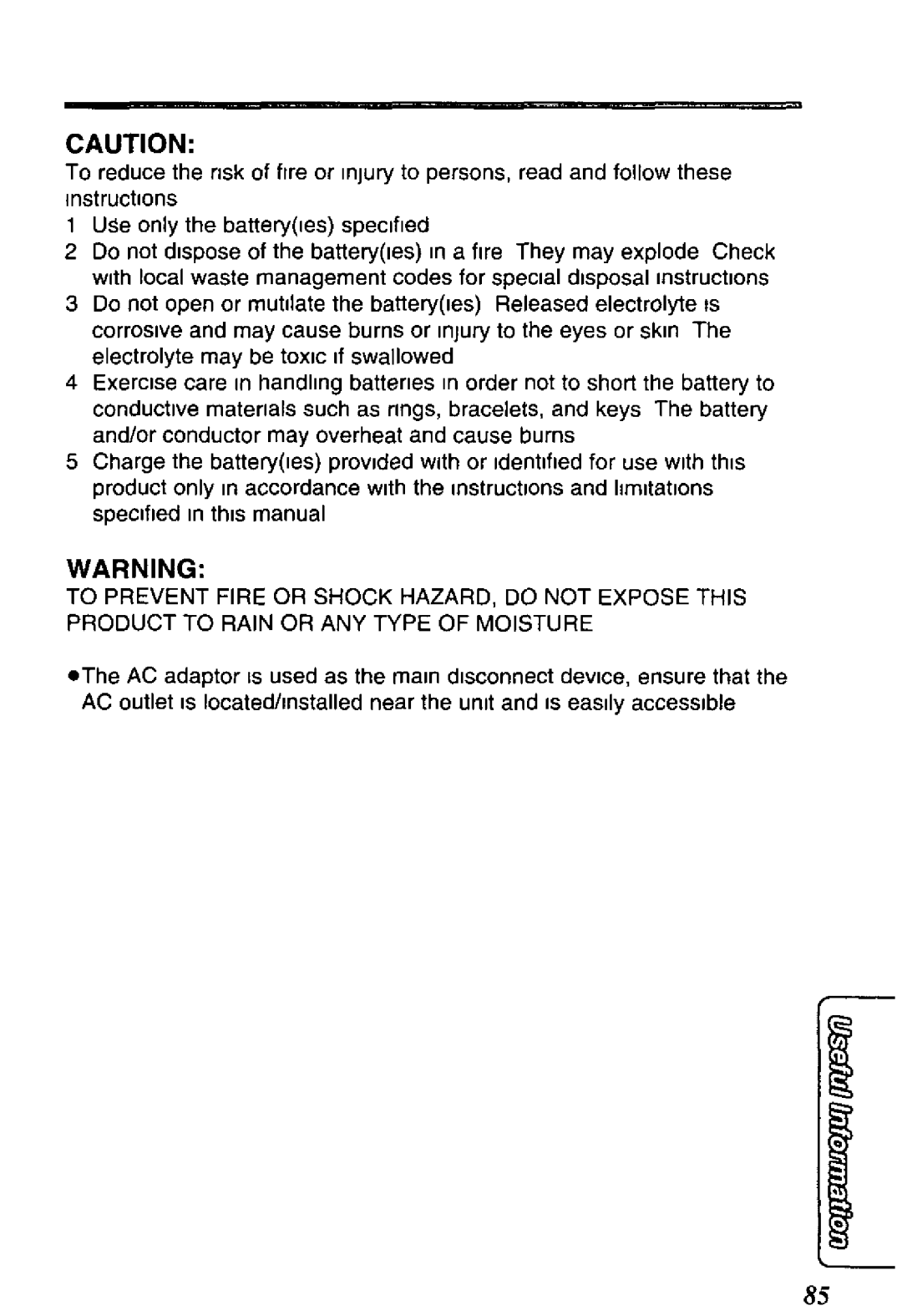 Panasonic KXTC1743PW, KXTC1743G, KXTC1743F, KX-TC1743W, KX-TC1743B manual 