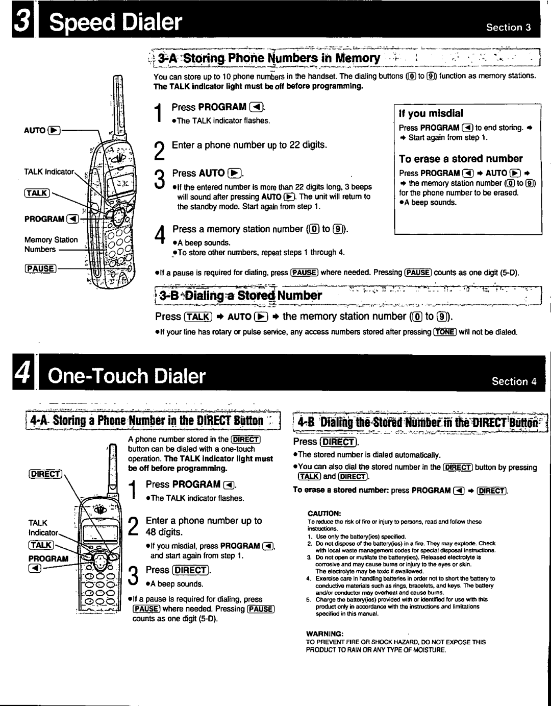 Panasonic KXTC1802B, KXTC1801B, KX-TC1801W manual 