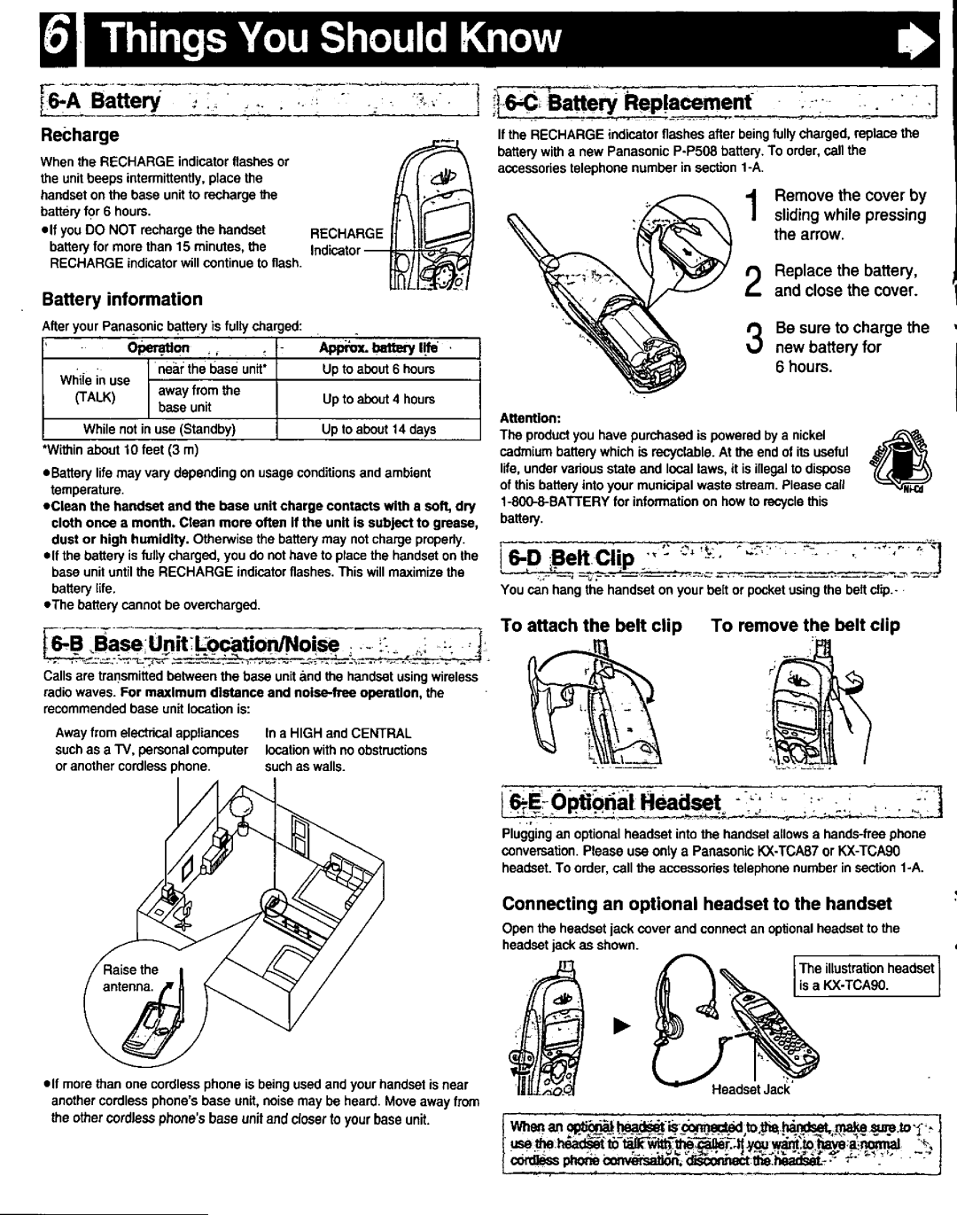 Panasonic KXTC1801B, KXTC1802B, KX-TC1801W manual 