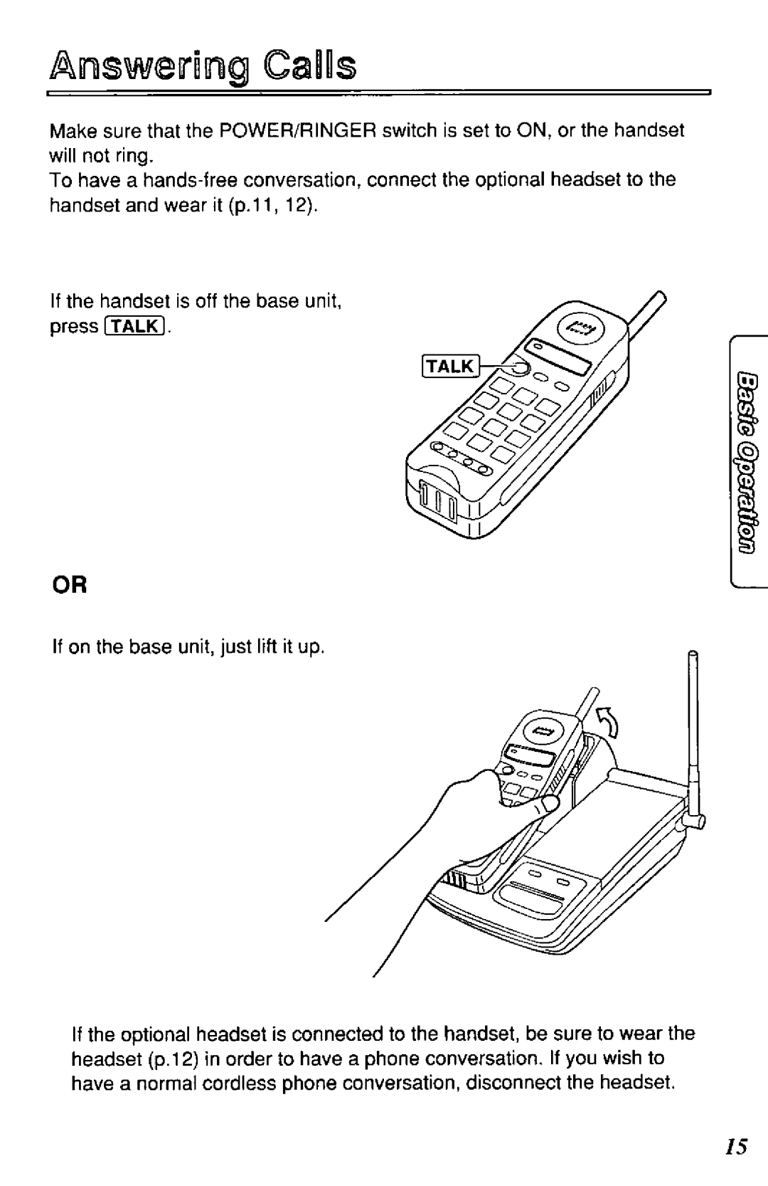 Panasonic KXTC903W manual 