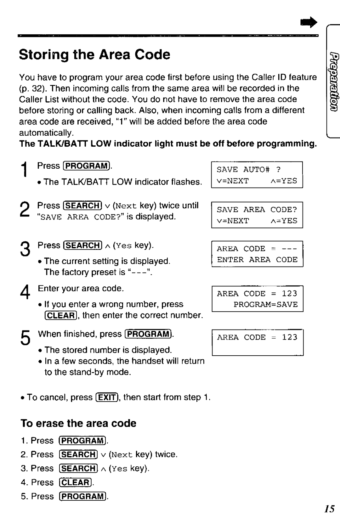 Panasonic KXTCC912B manual 