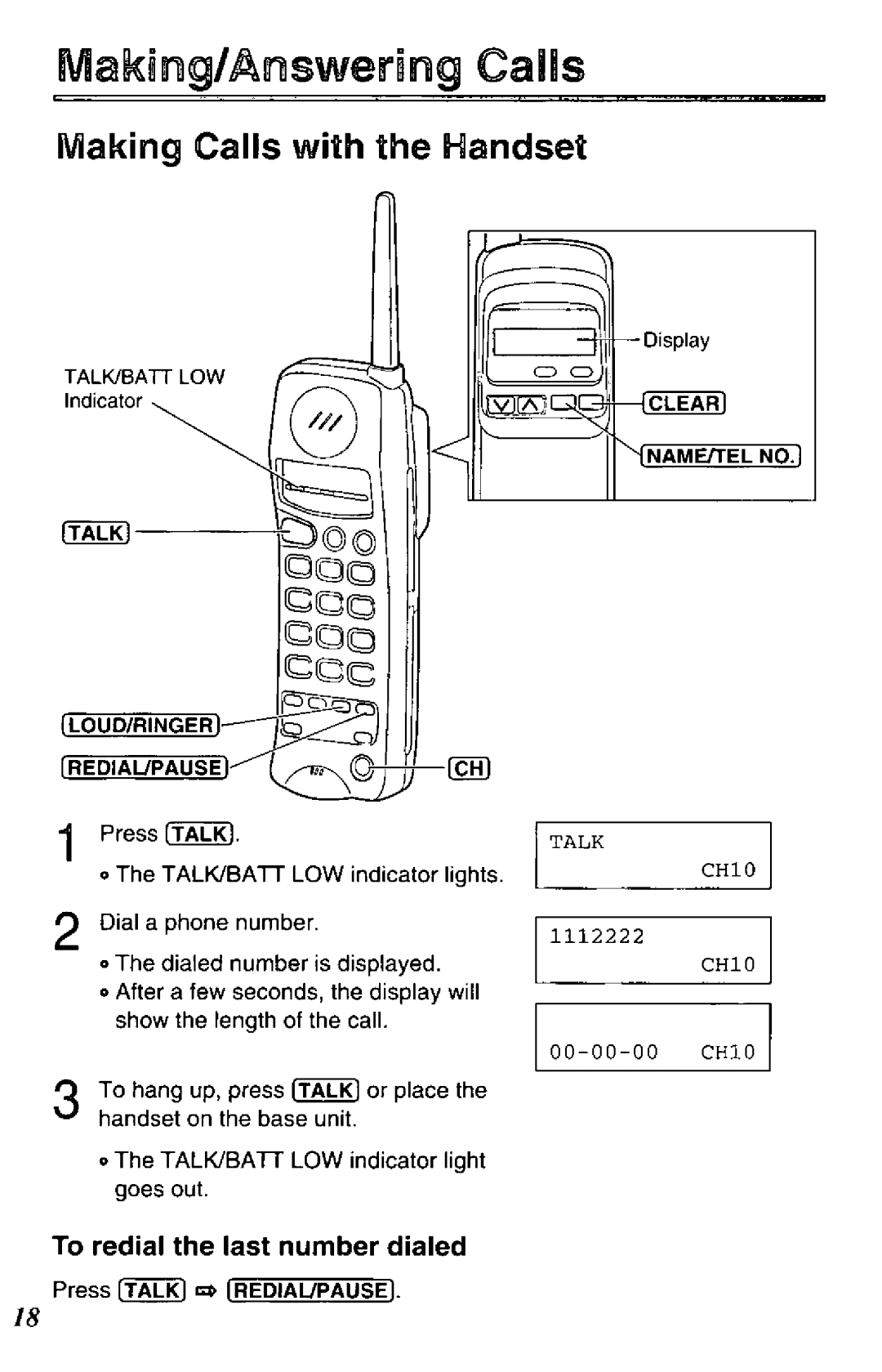 Panasonic KXTCC912B manual 